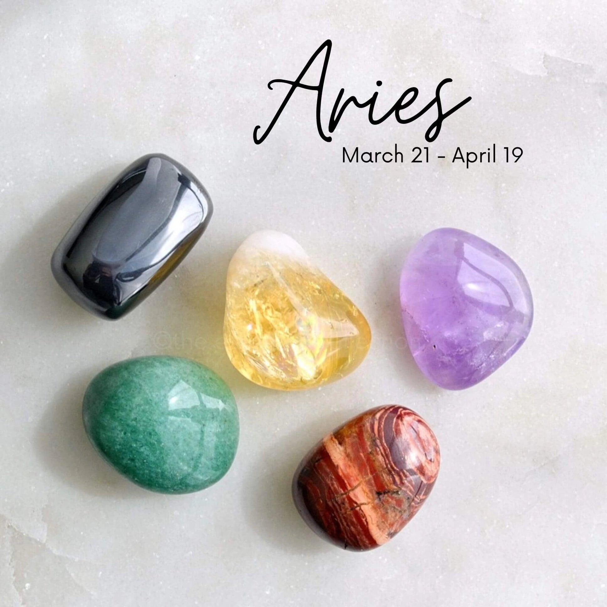 Aries Crystal Kit | by The Essential Collection
