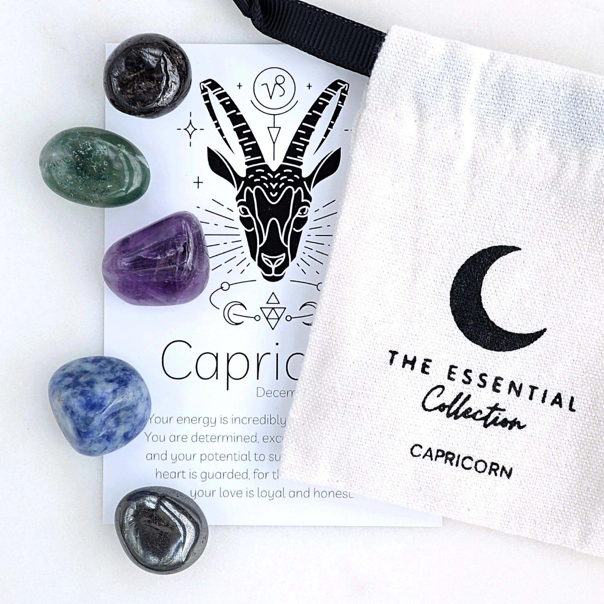 Capricorn Crystal Kit | by The Essential Collection