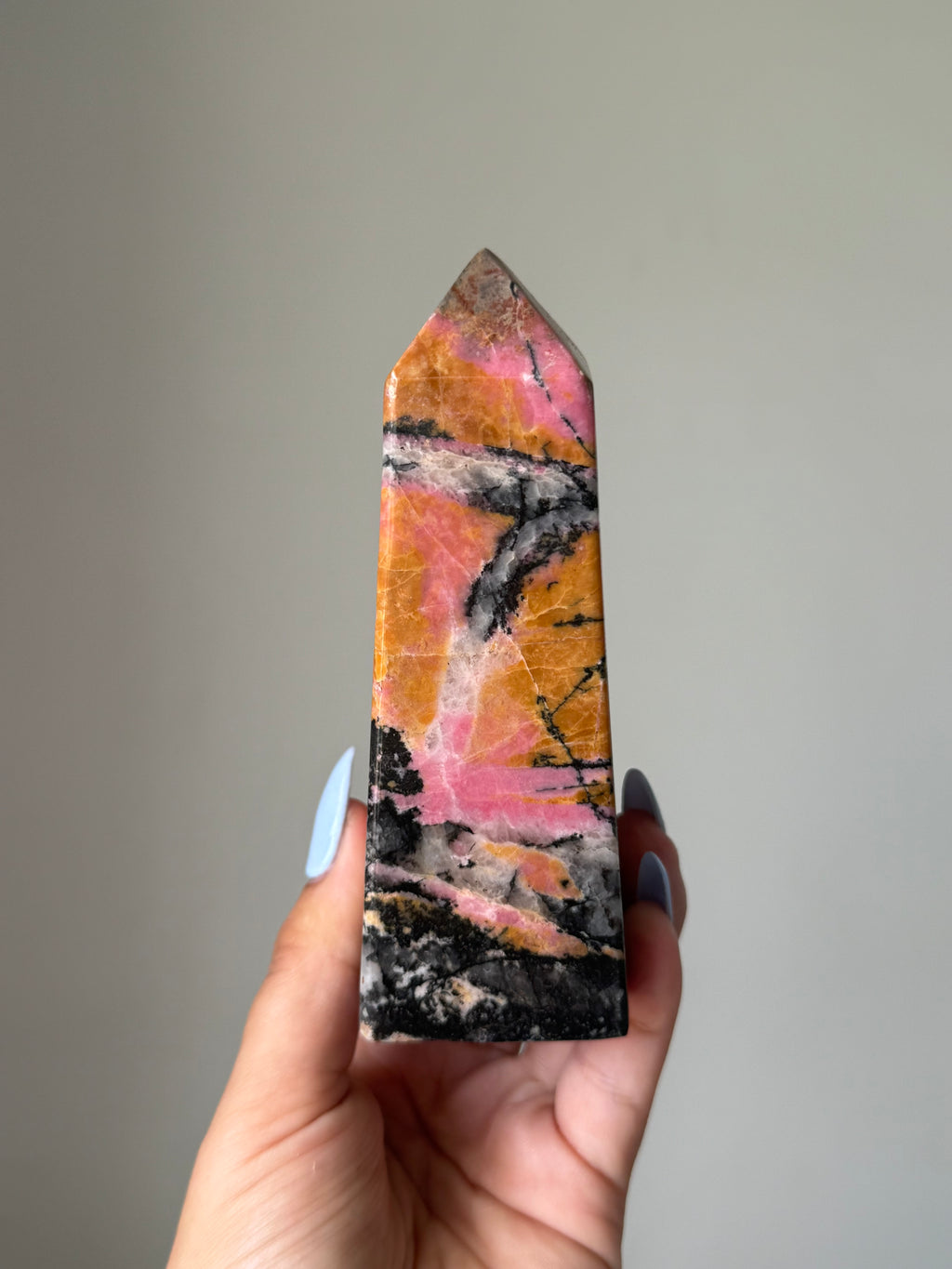 Rhodonite Tower | Crystal Cartel #122