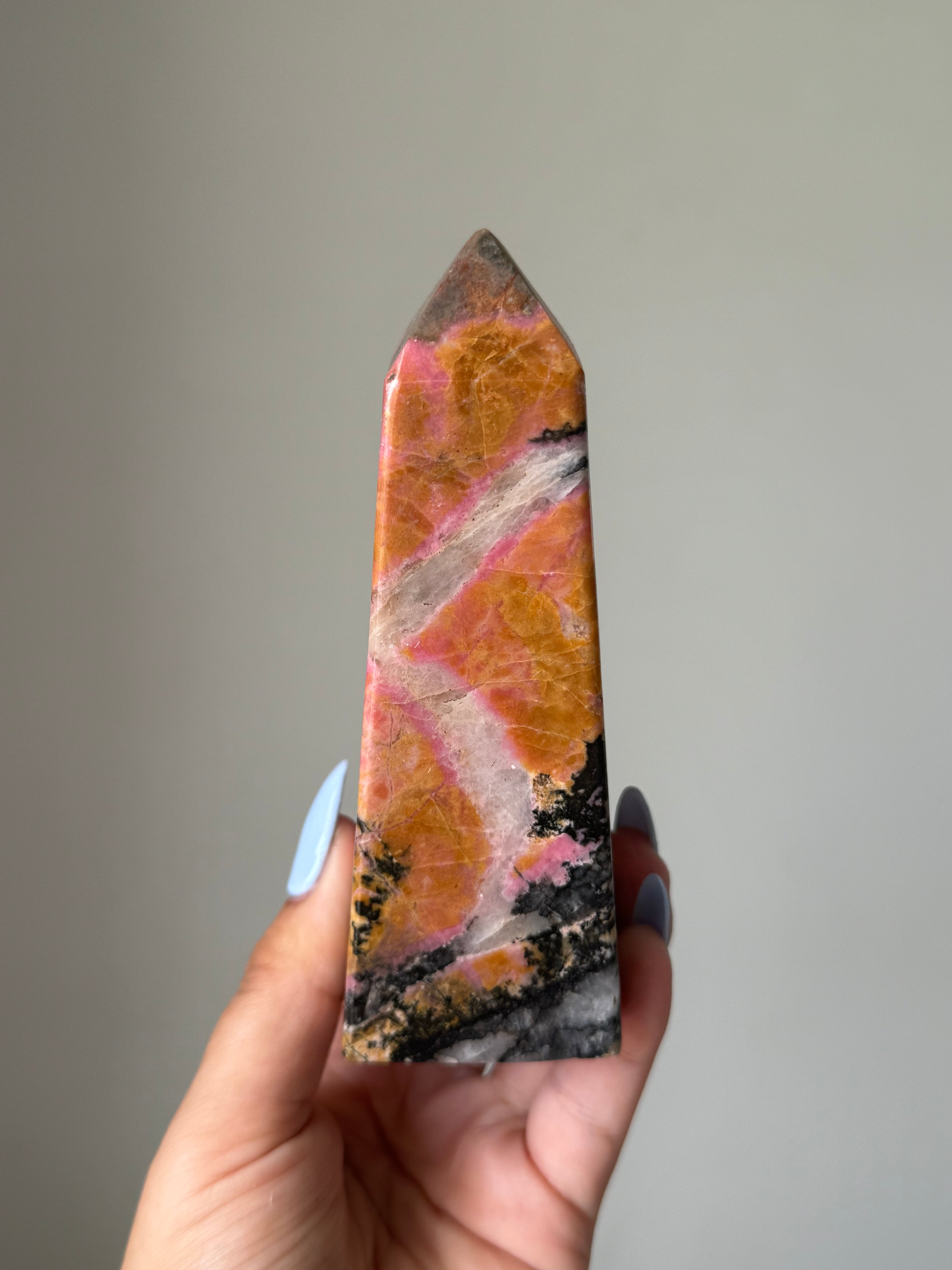 Rhodonite Tower | Crystal Cartel #122