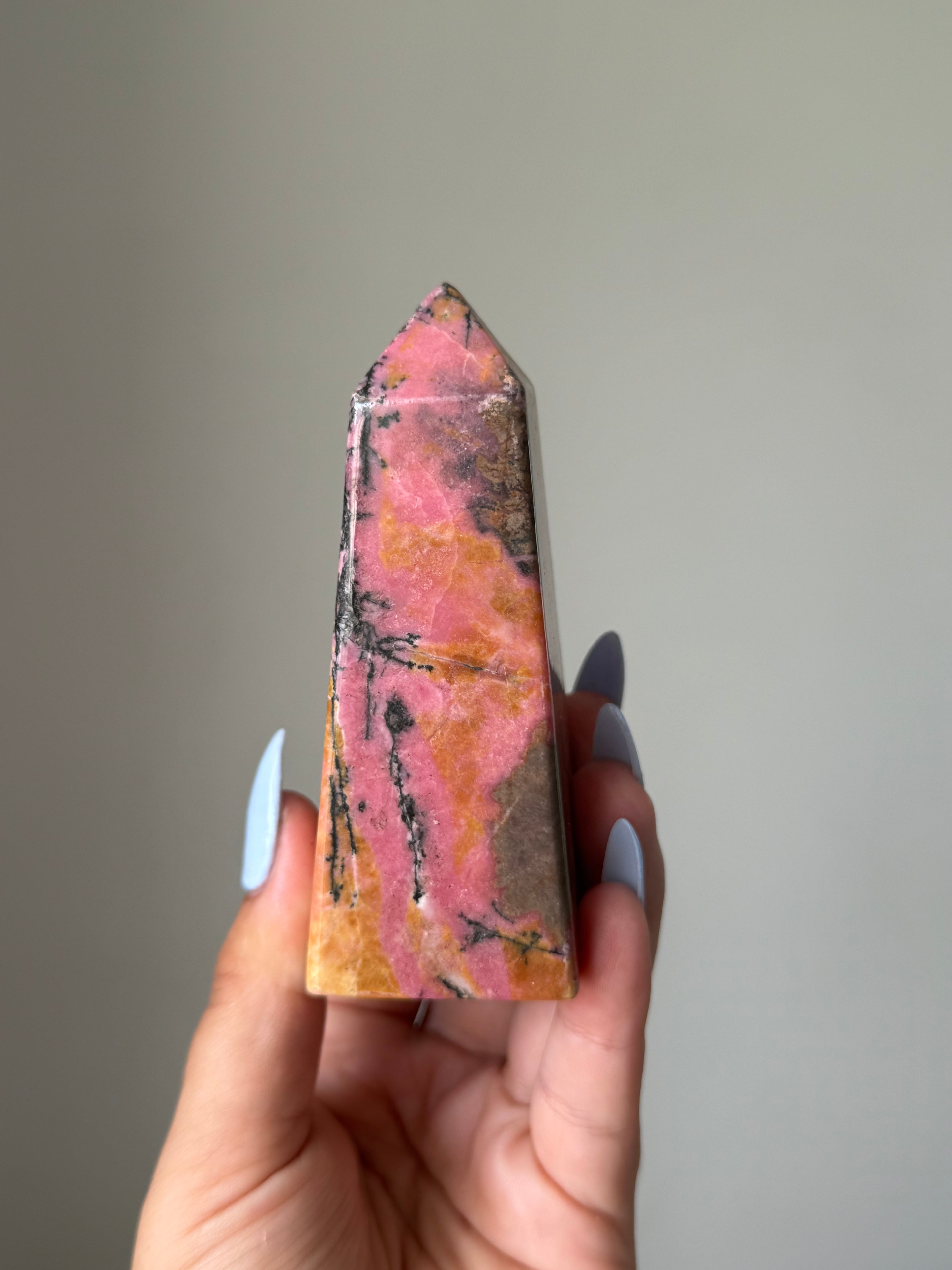 Rhodonite Tower | Crystal Cartel #123