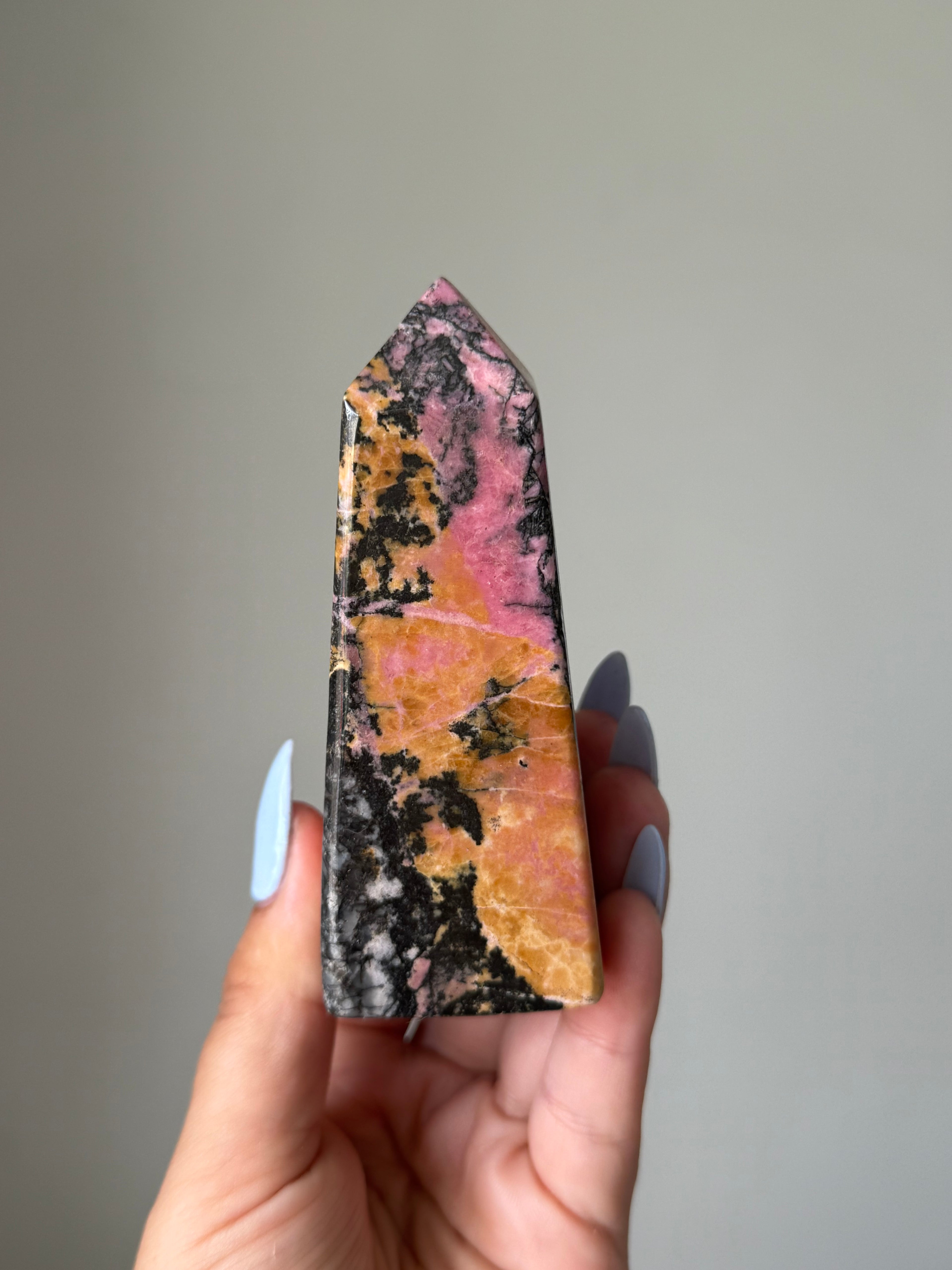 Rhodonite Tower | Crystal Cartel #123