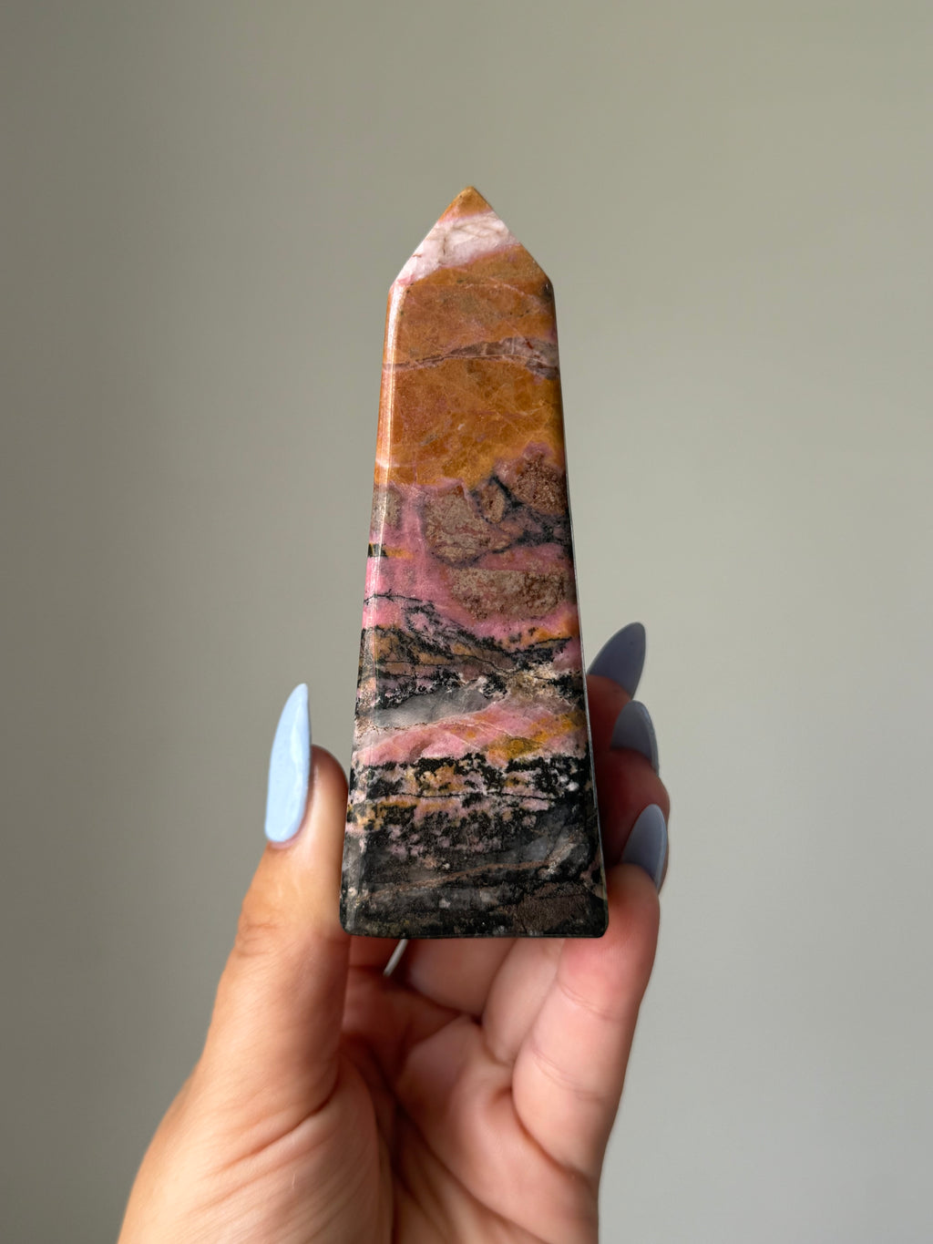 Rhodonite Tower | Crystal Cartel #125