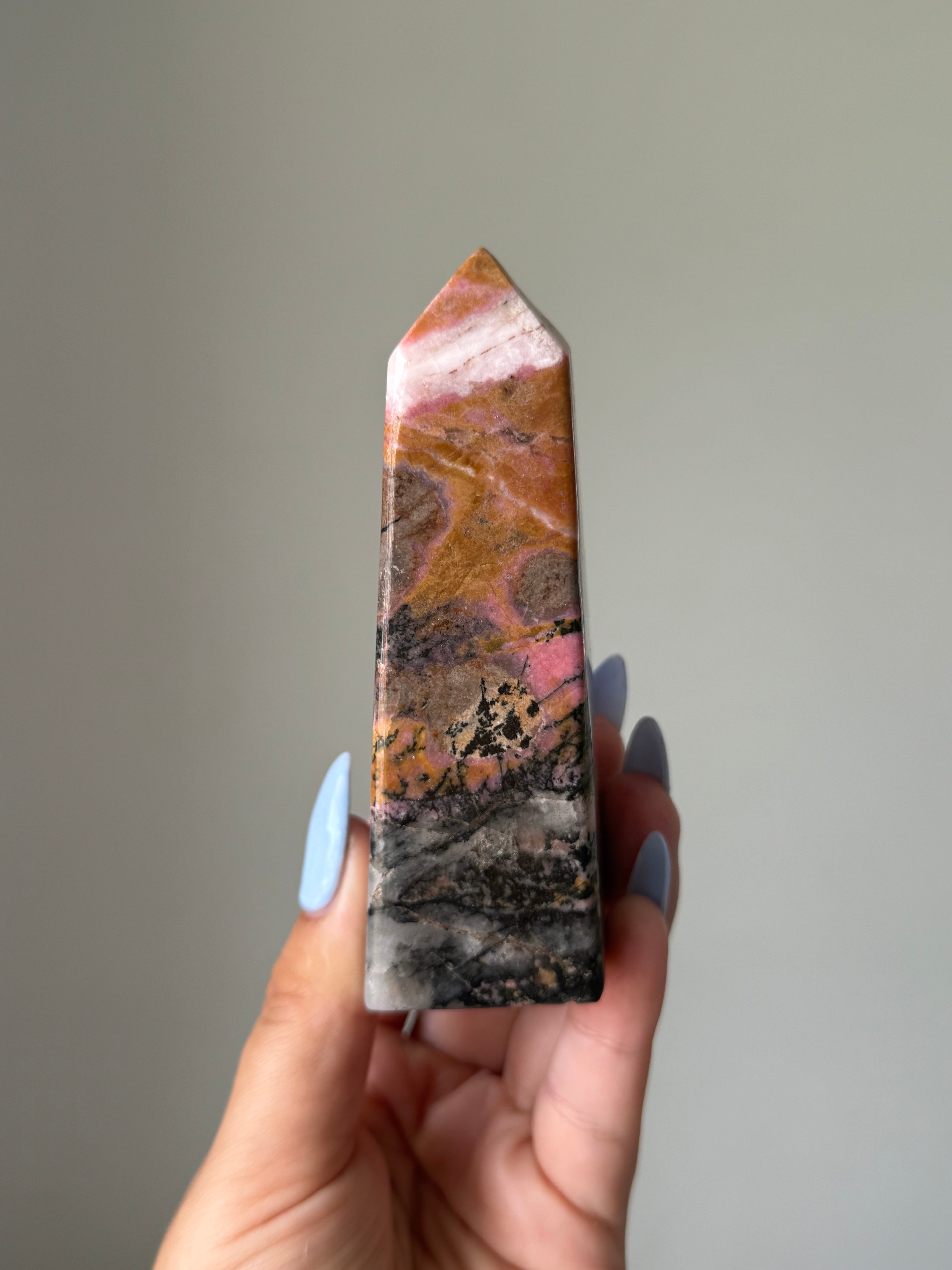 Rhodonite Tower | Crystal Cartel #125