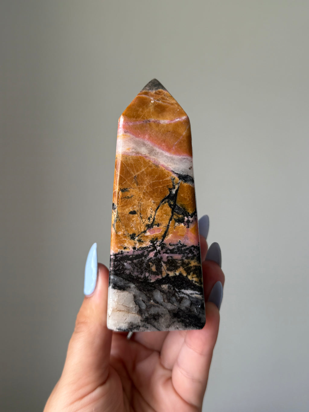 Rhodonite Tower | Crystal Cartel #124