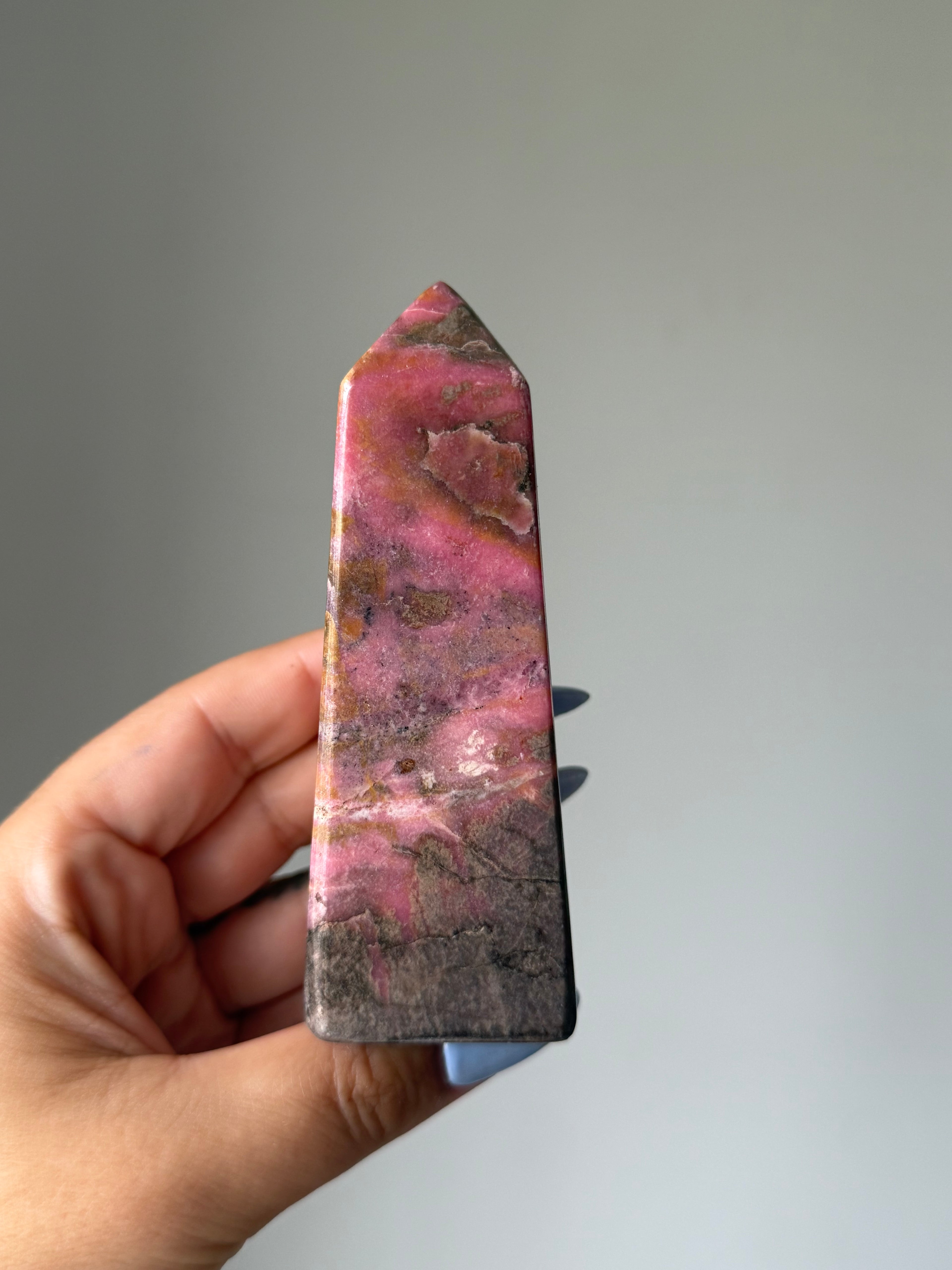 Rhodonite Tower | Crystal Cartel #128