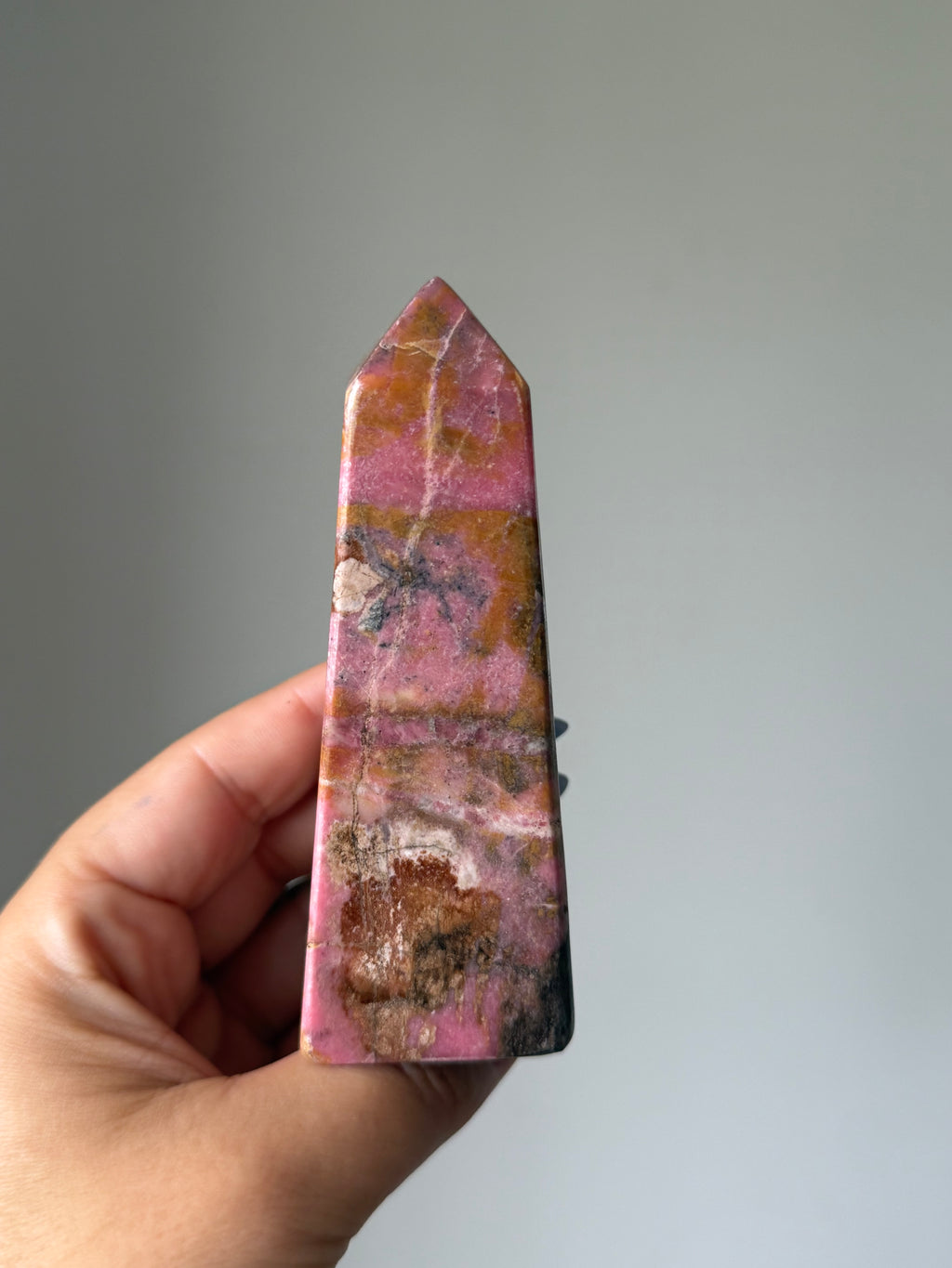 Rhodonite Tower | Crystal Cartel #128