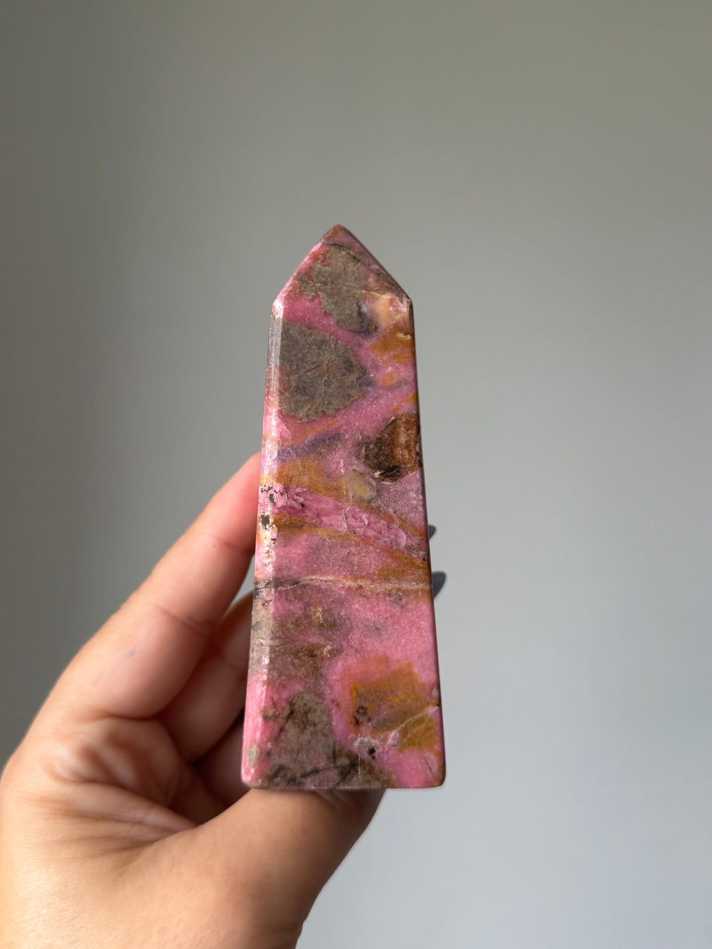 Rhodonite Tower | Crystal Cartel #128