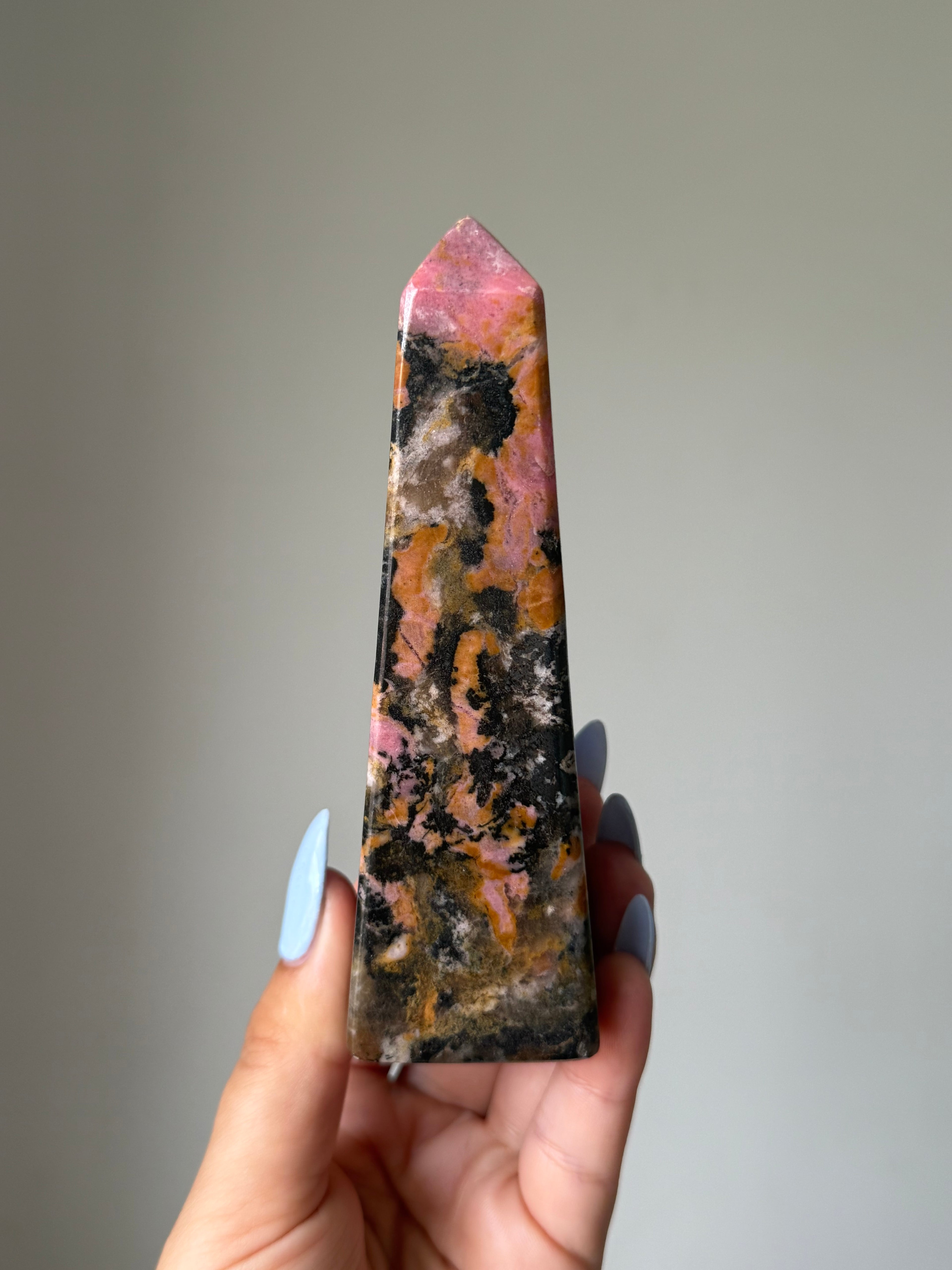 Rhodonite Tower | Crystal Cartel #130