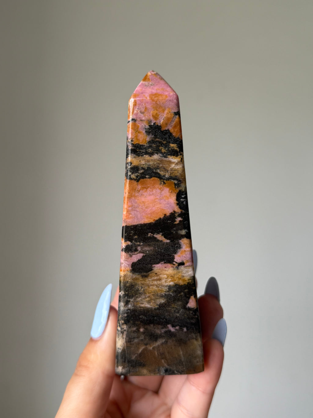 Rhodonite Tower | Crystal Cartel #130