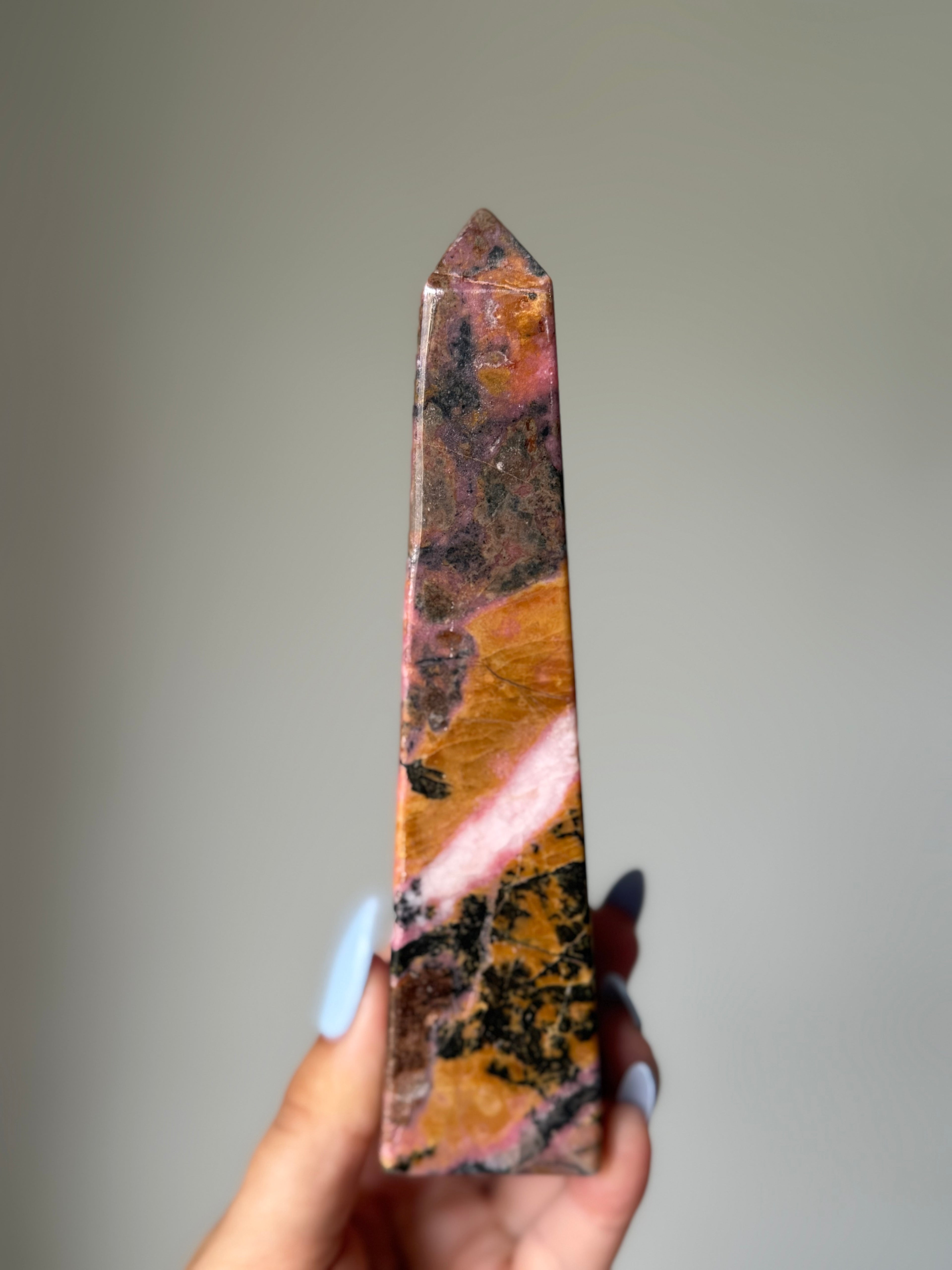 Rhodonite Tower | Crystal Cartel #129