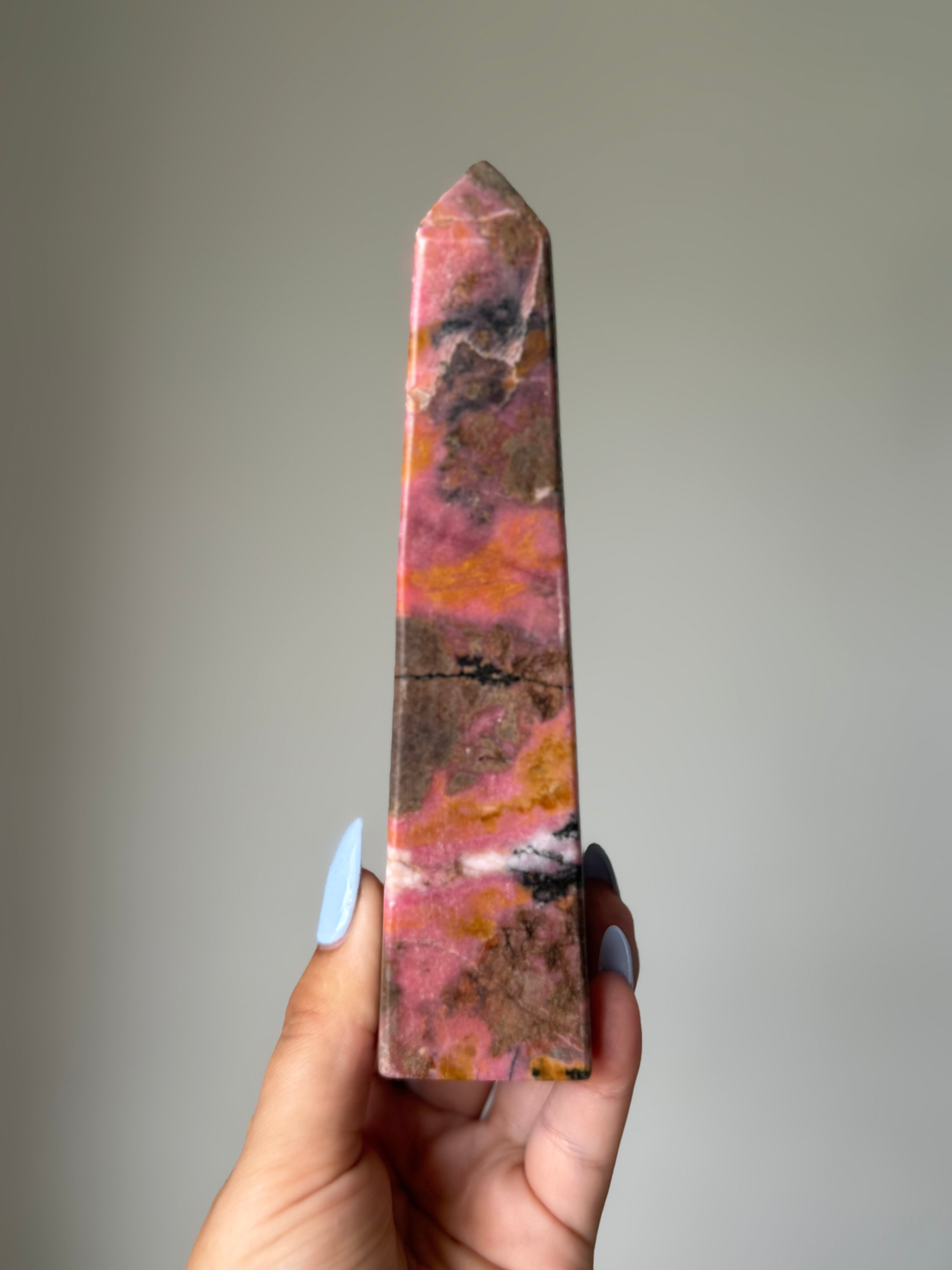 Rhodonite Tower | Crystal Cartel #129