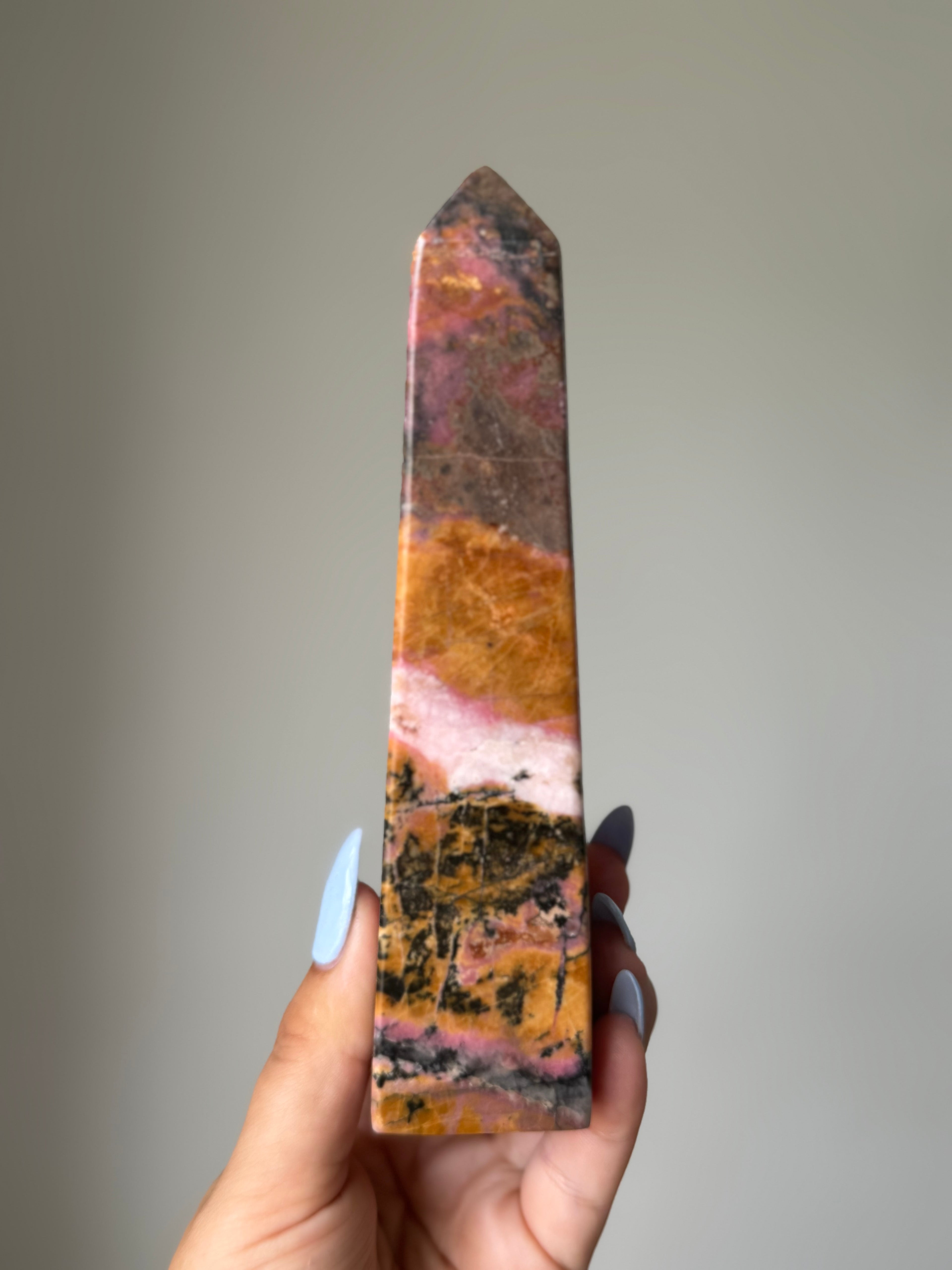 Rhodonite Tower | Crystal Cartel #129