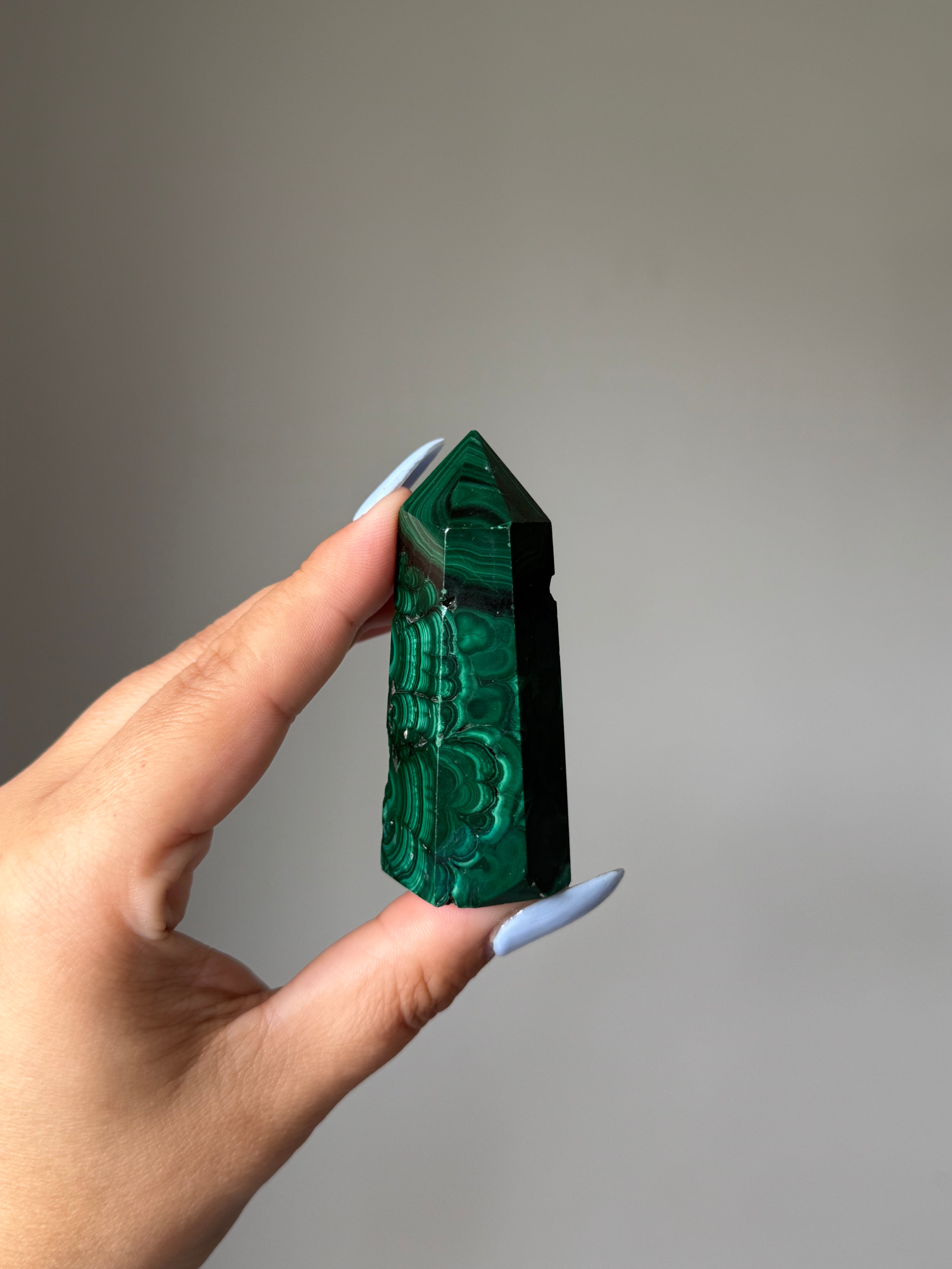 Malachite Tower | Small | Crystal Cartel #176 7.2cm