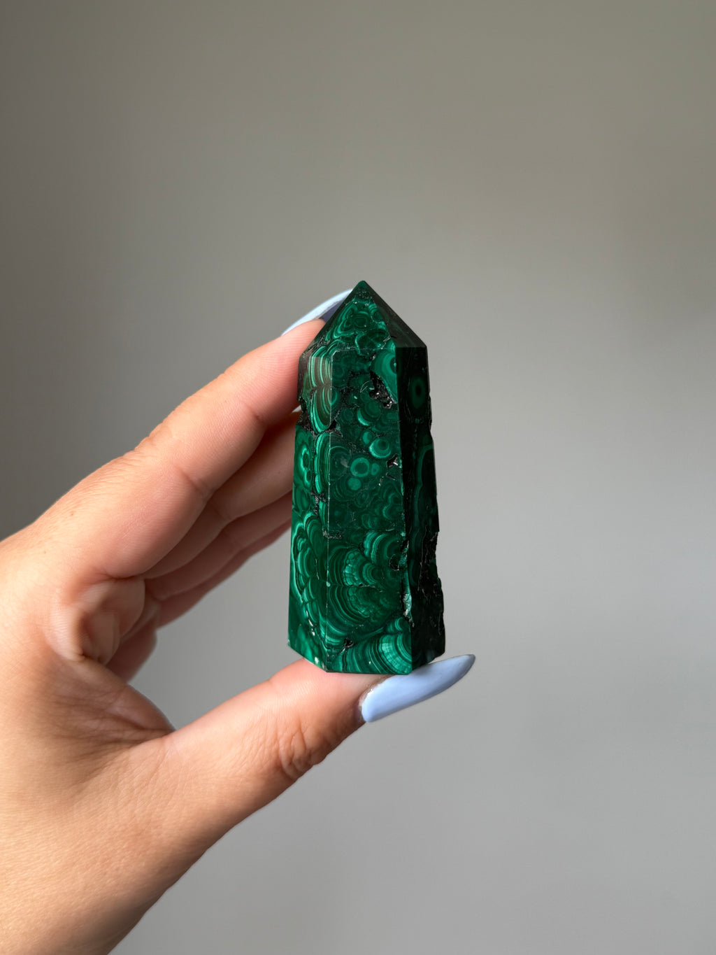 Malachite Tower | Small | Crystal Cartel #176 7.2cm