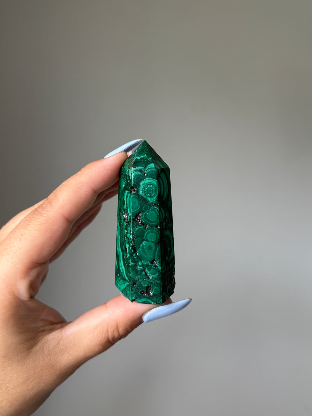 Malachite Tower | Small | Crystal Cartel #175 7.2cm