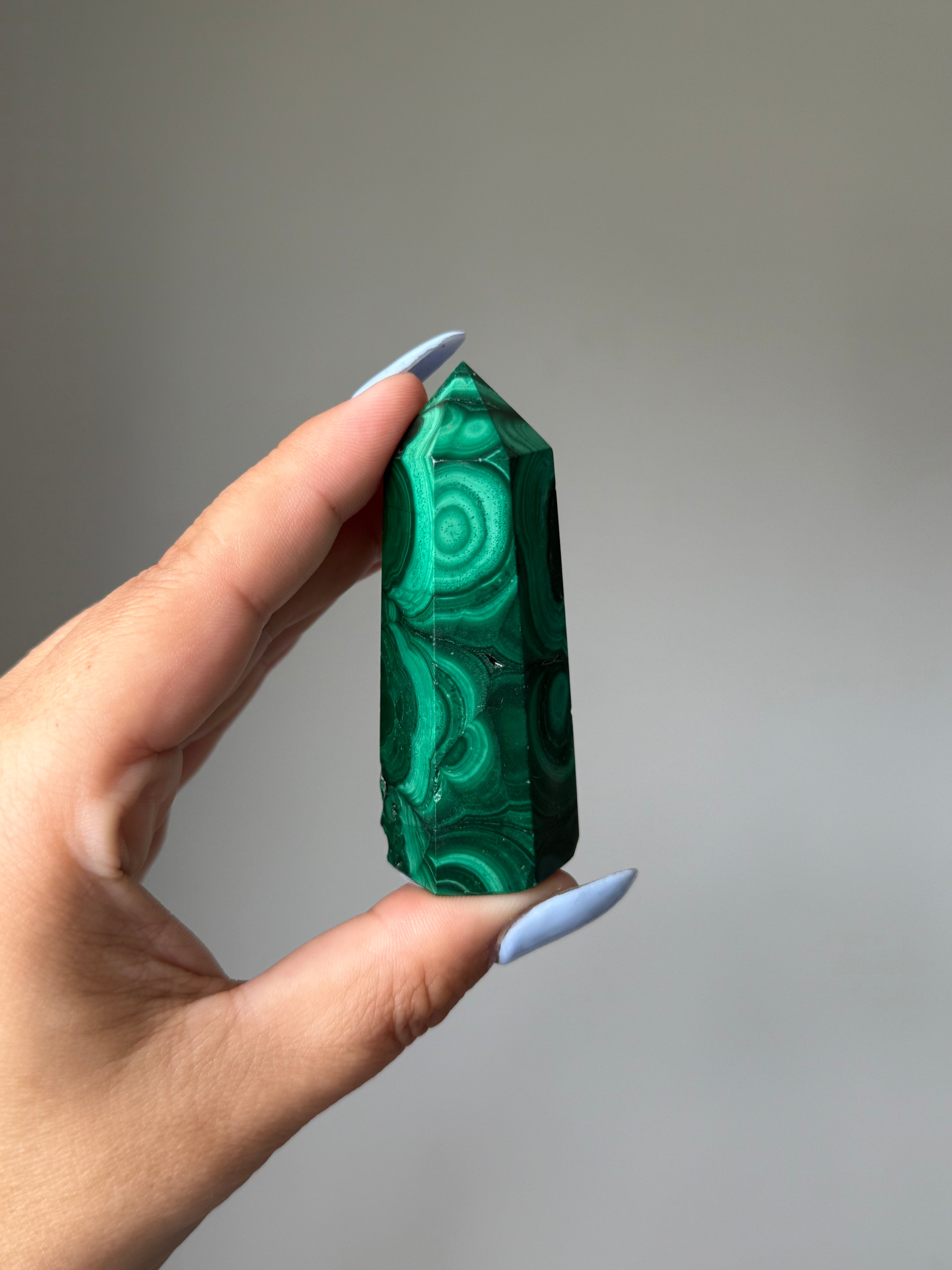 Malachite Tower | Small | Crystal Cartel #175 7.2cm