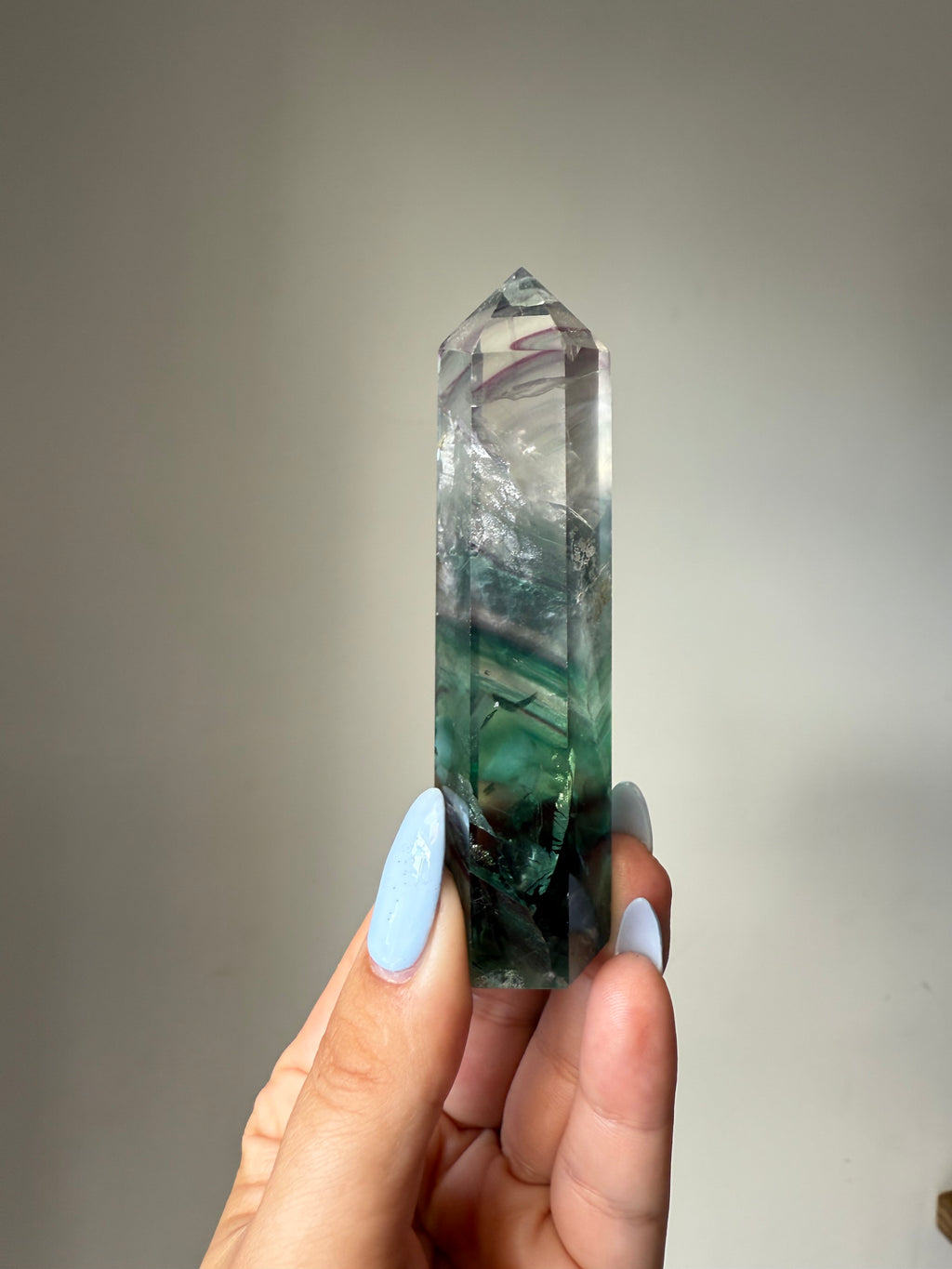 Fluorite Tower | Natural Clarity | Crystal Cartel #182 10cm
