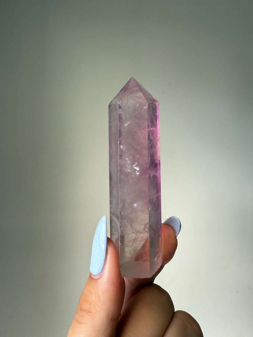 Fluorite Tower | Natural Clarity | Crystal Cartel #183 9cm
