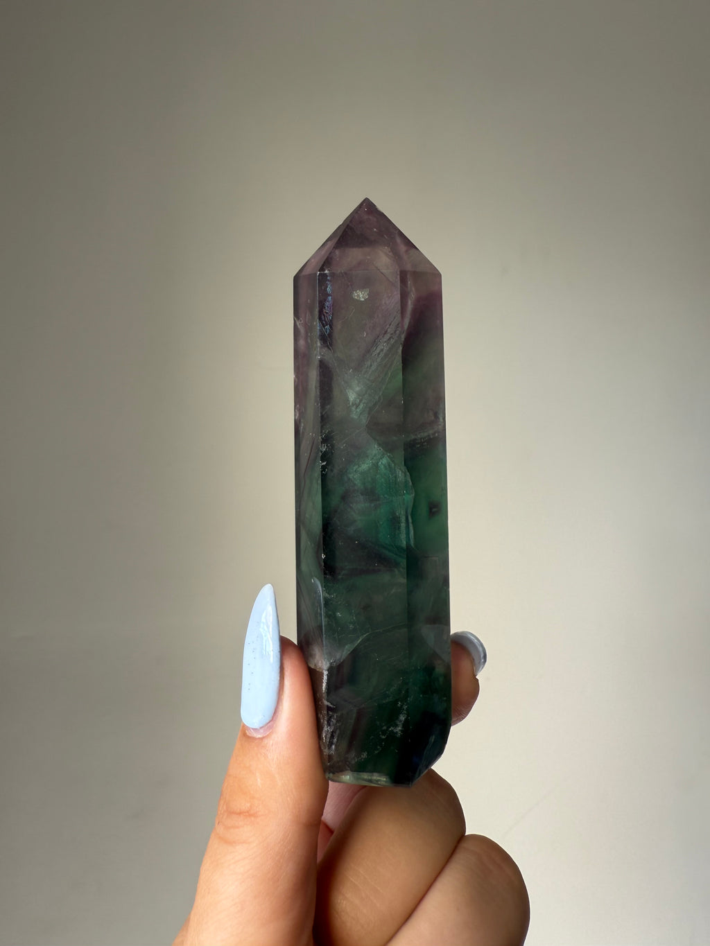 Fluorite Tower | Natural Clarity | Crystal Cartel #184 10cm