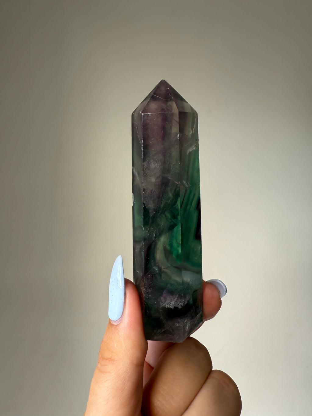 Fluorite Tower | Natural Clarity | Crystal Cartel #184 10cm