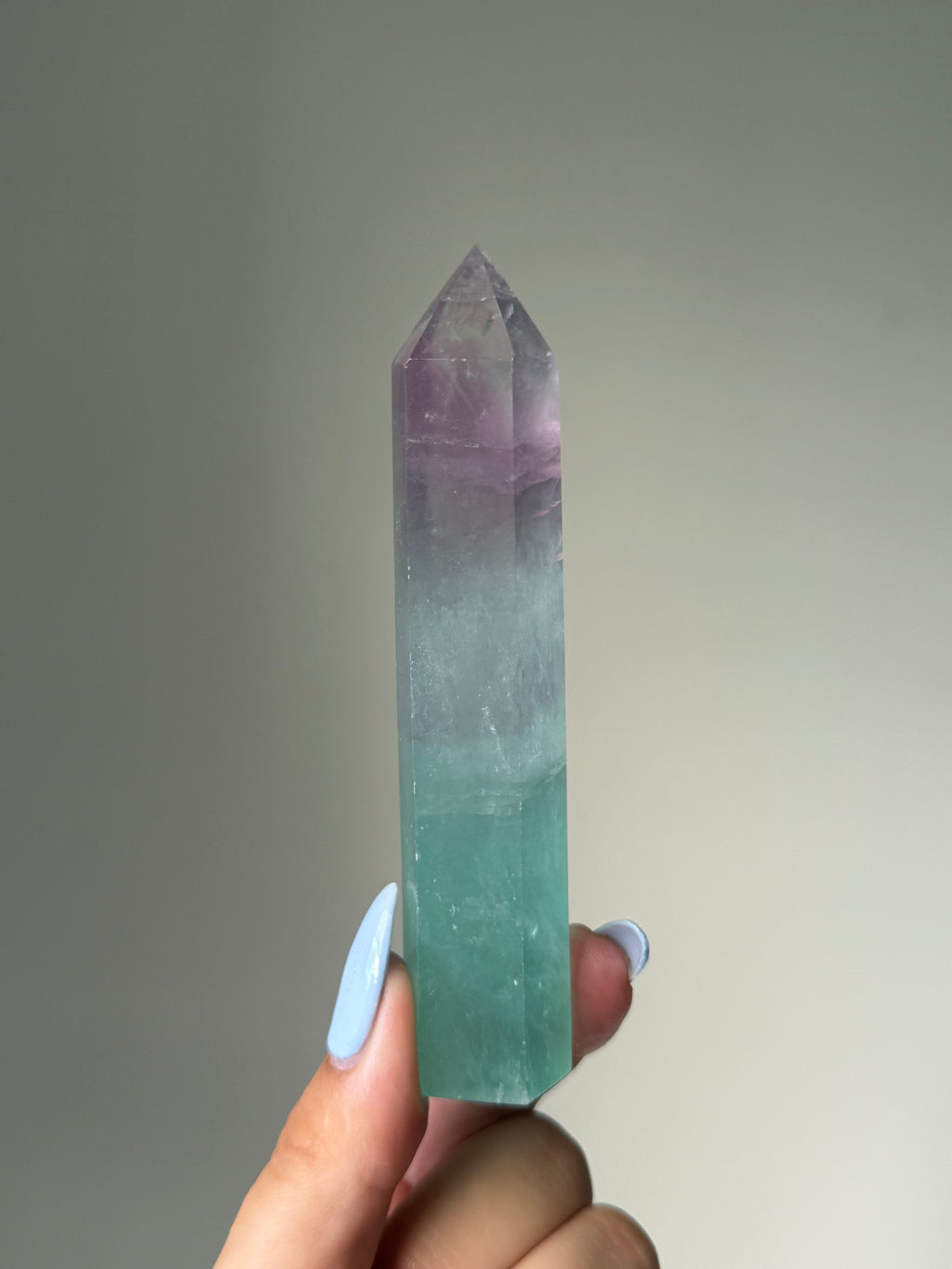 Fluorite Tower | Natural Clarity | Crystal Cartel #185 117cm