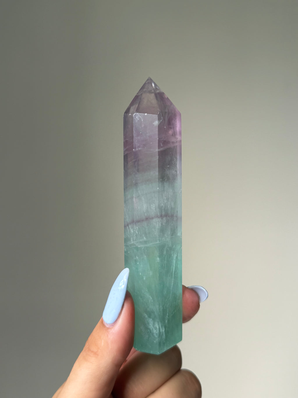 Fluorite Tower | Natural Clarity | Crystal Cartel #185 117cm