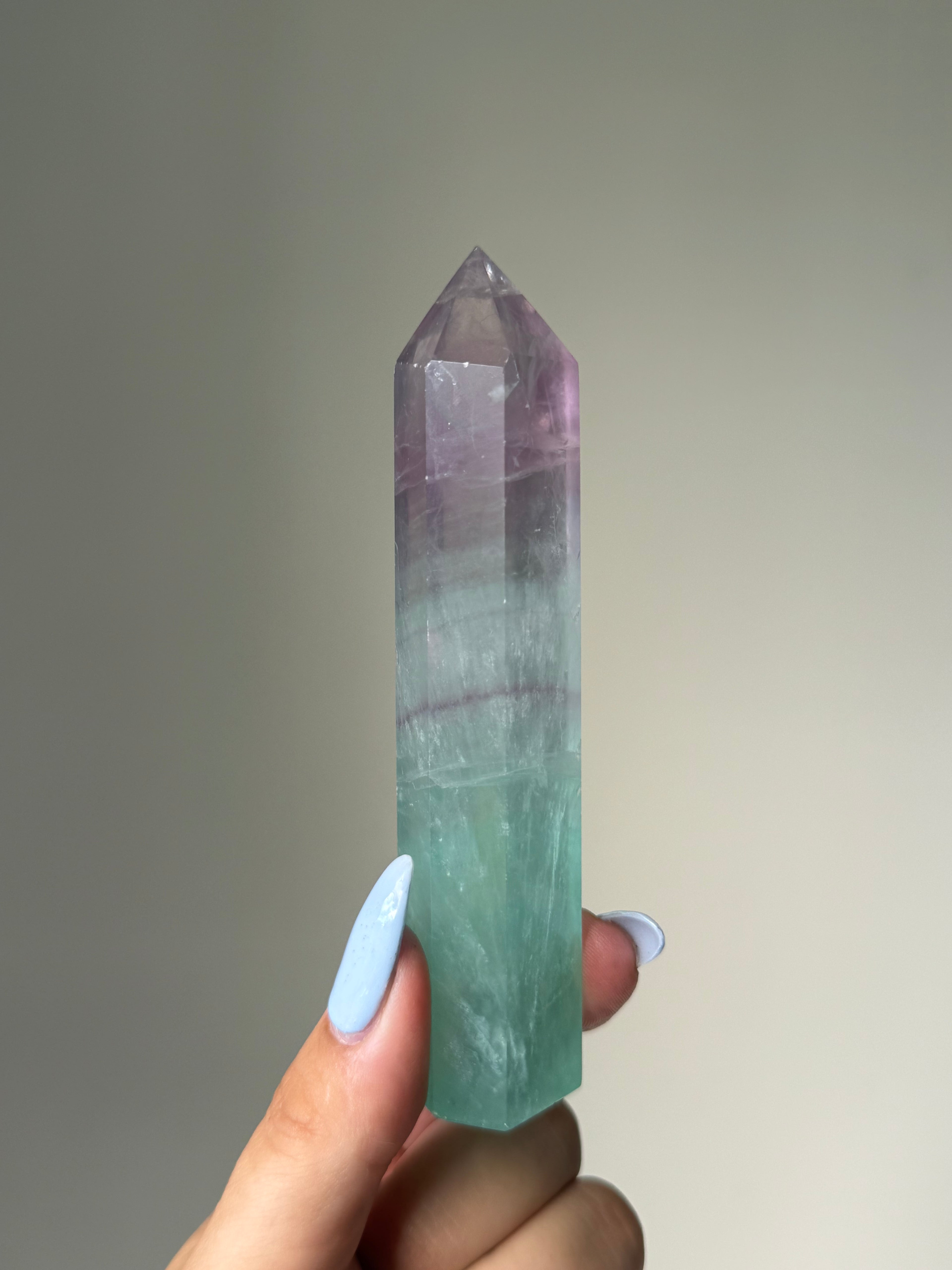 Fluorite Tower | Natural Clarity | Crystal Cartel #185 117cm