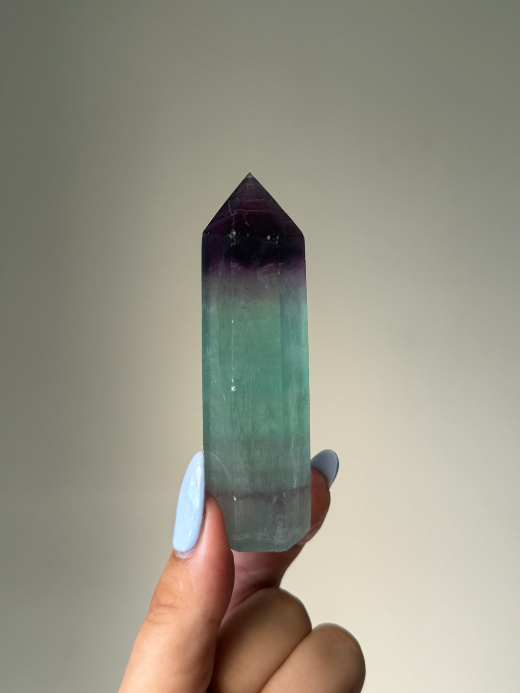 Fluorite Tower | Natural Clarity | Crystal Cartel #188 9.5cm