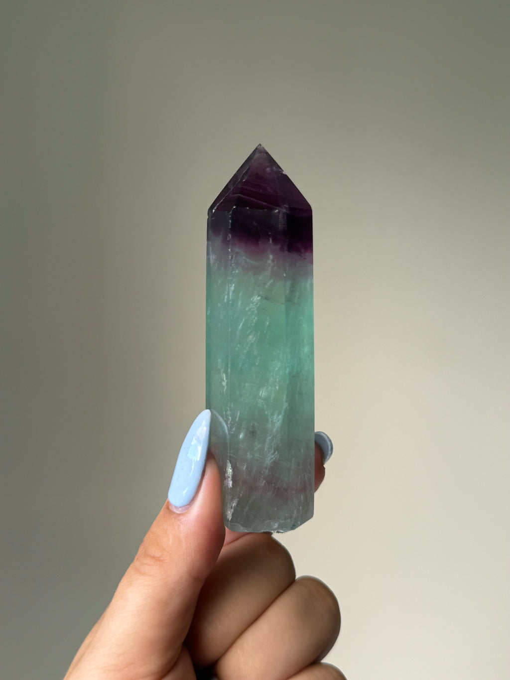 Fluorite Tower | Natural Clarity | Crystal Cartel #188 9.5cm