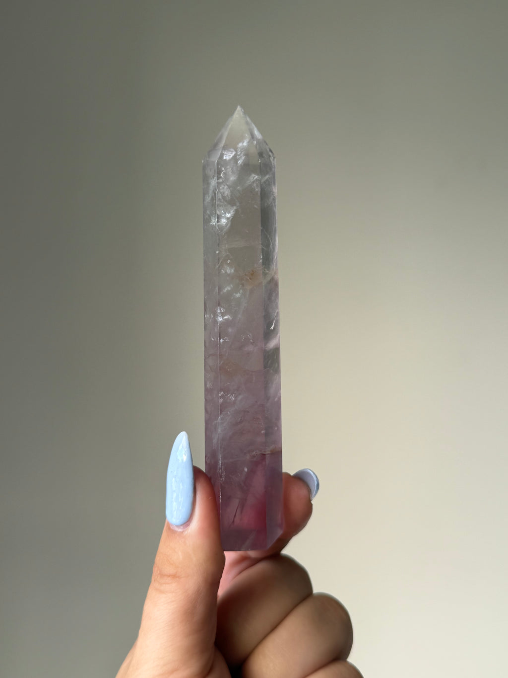 Fluorite Tower | Natural Clarity | Crystal Cartel #189 11.6cm