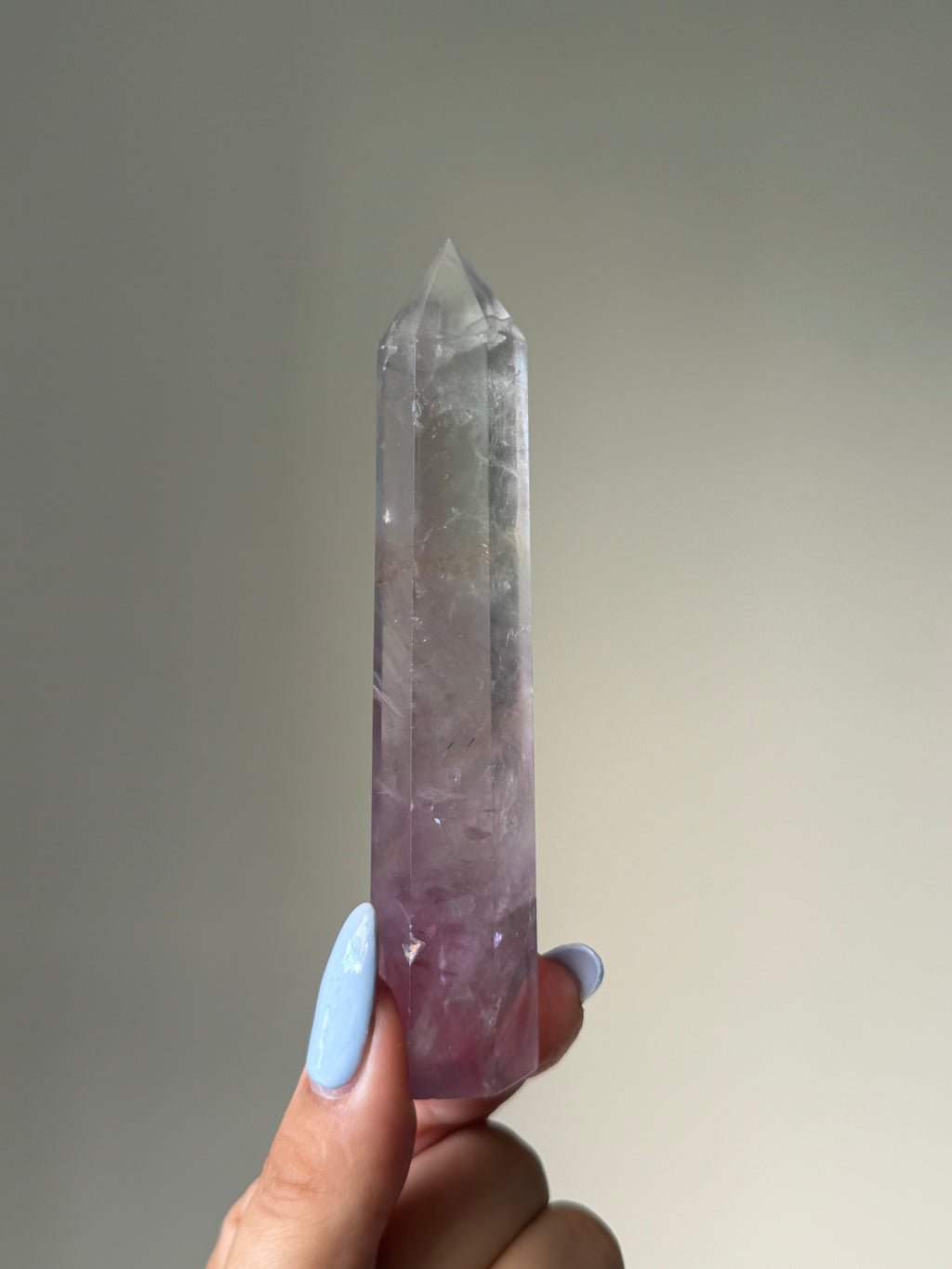 Fluorite Tower | Natural Clarity | Crystal Cartel #189 11.6cm