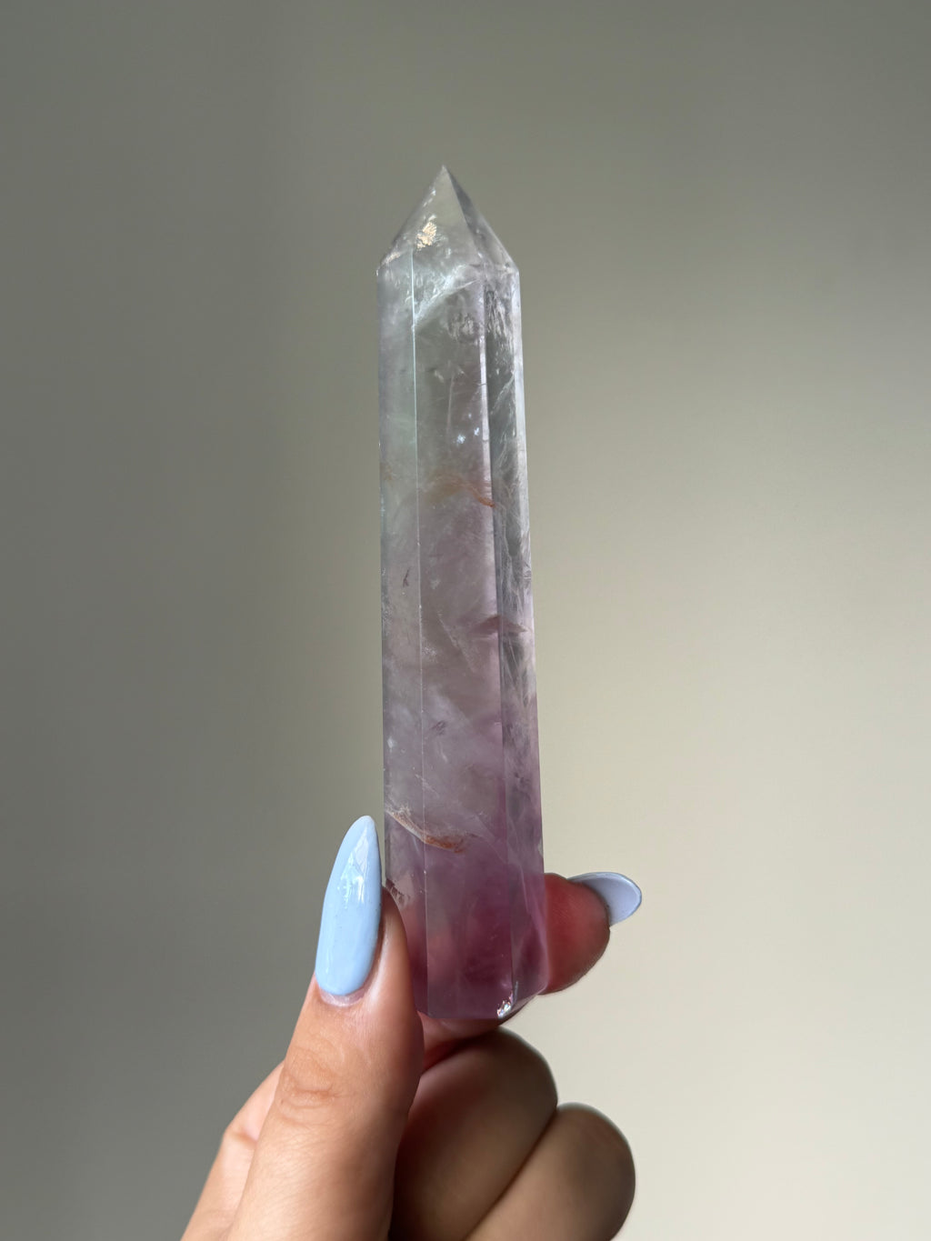 Fluorite Tower | Natural Clarity | Crystal Cartel #189 11.6cm