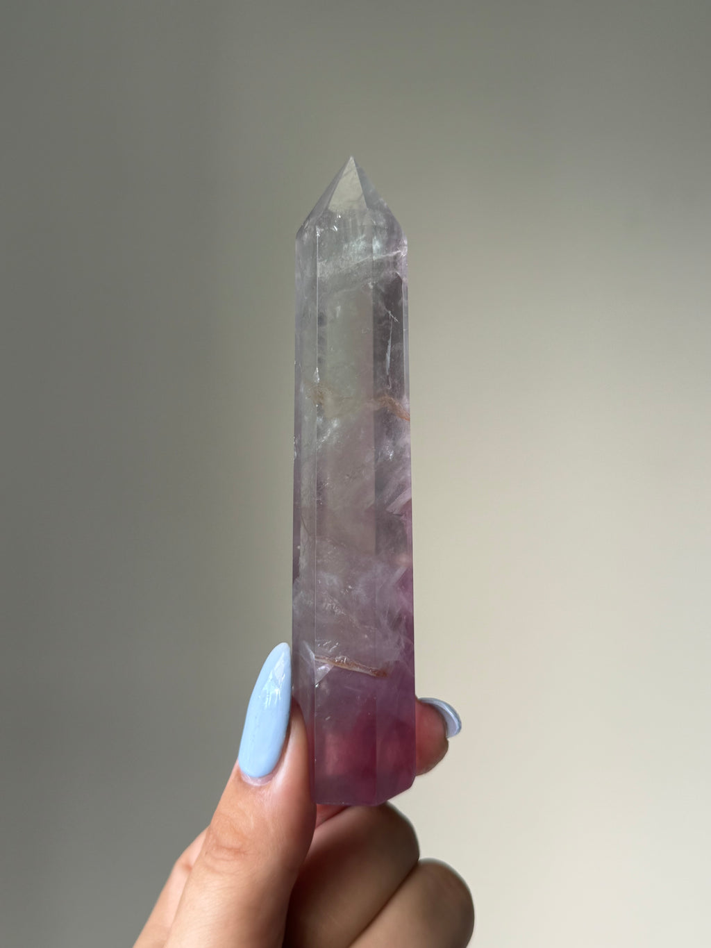 Fluorite Tower | Natural Clarity | Crystal Cartel #189 11.6cm