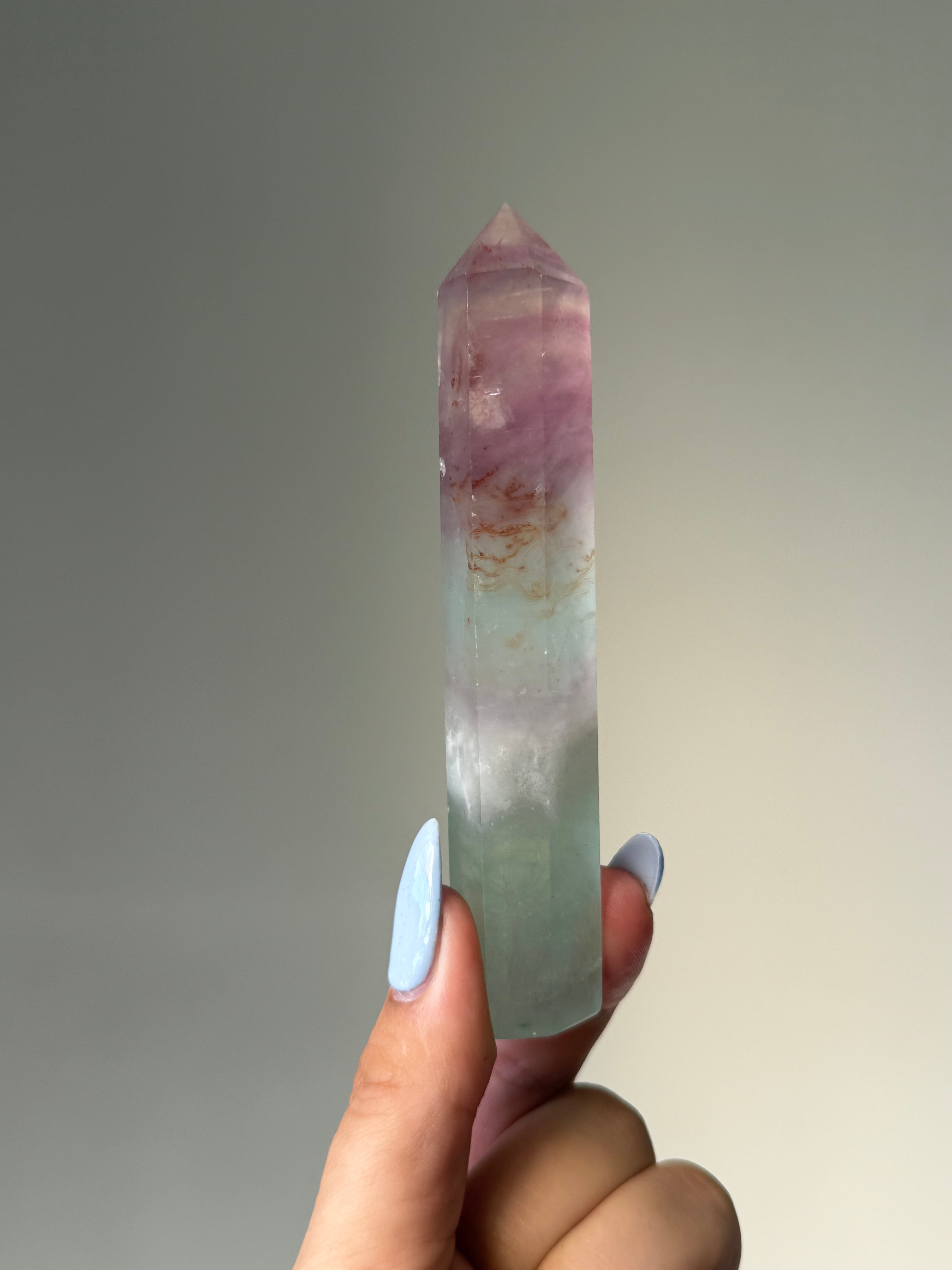 Fluorite Tower | Natural Clarity | Crystal Cartel #190 12cm