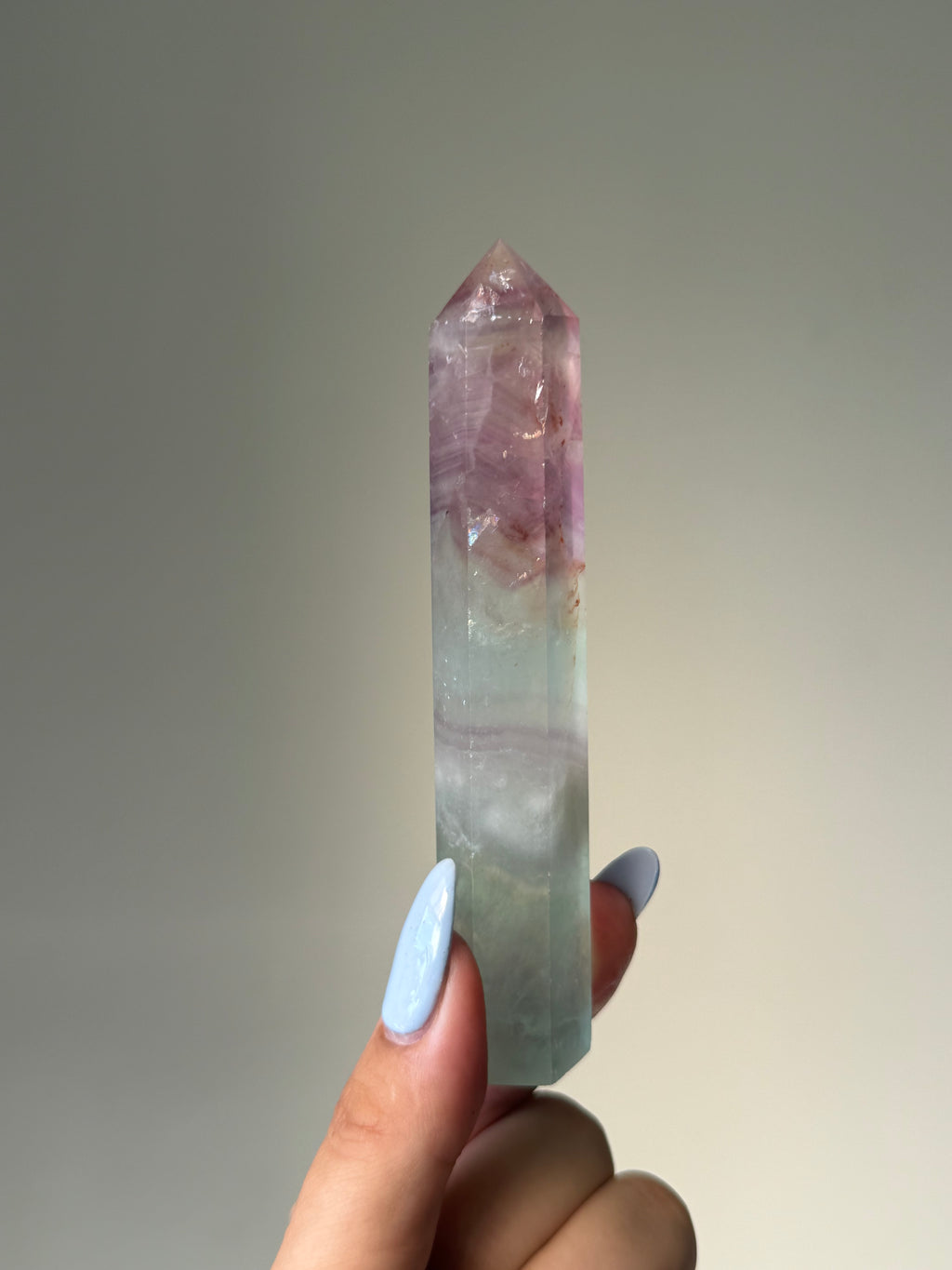 Fluorite Tower | Natural Clarity | Crystal Cartel #190 12cm