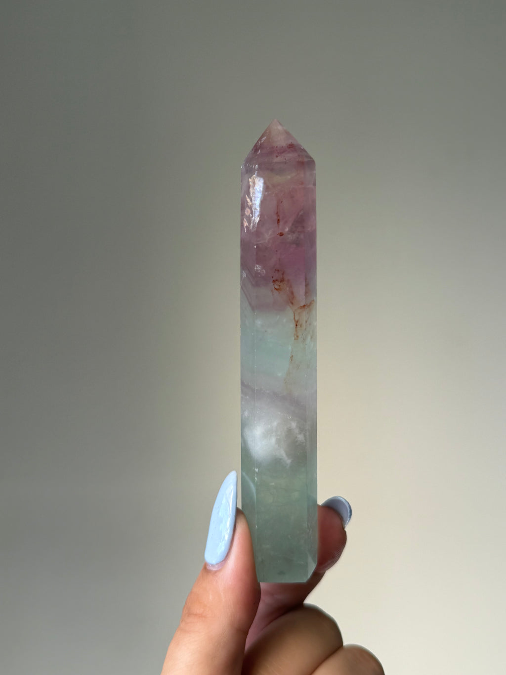 Fluorite Tower | Natural Clarity | Crystal Cartel #190 12cm