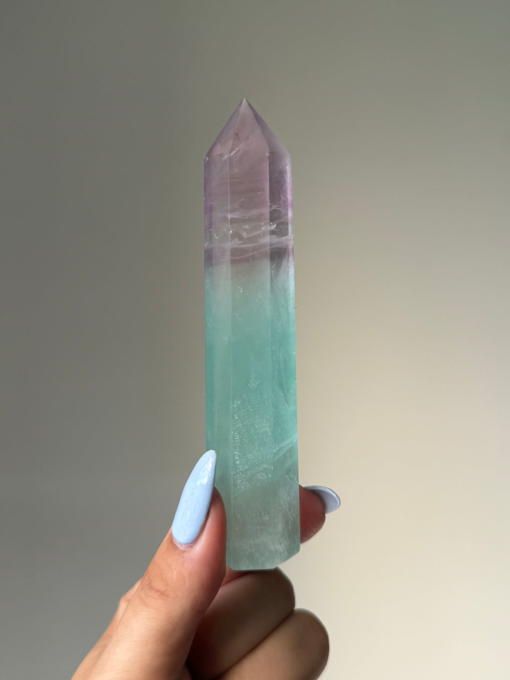 Fluorite Tower | Natural Clarity | Crystal Cartel #191 12cm