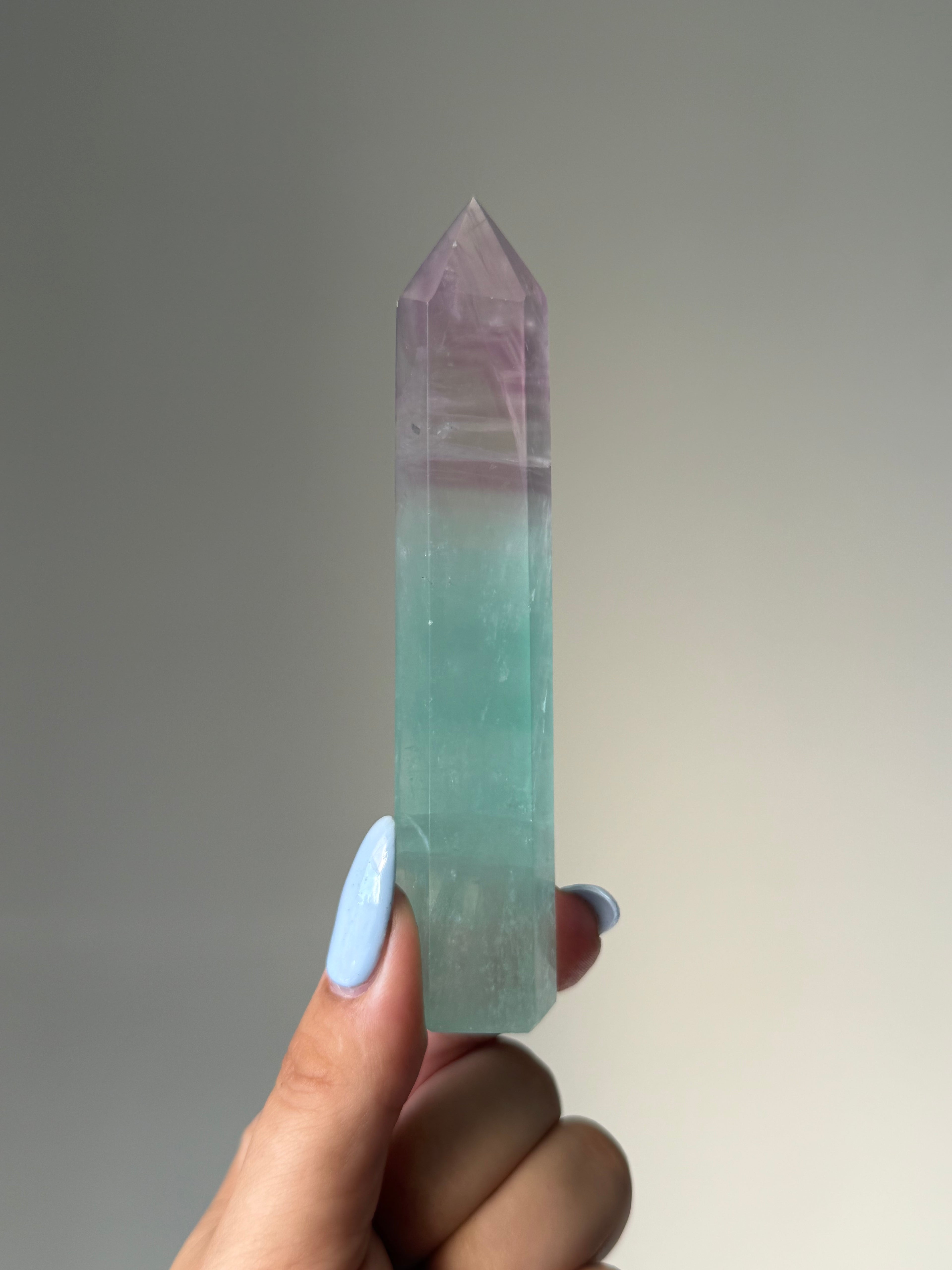 Fluorite Tower | Natural Clarity | Crystal Cartel #191 12cm