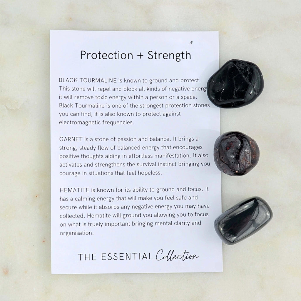 Protection + Strength Crystal Kit