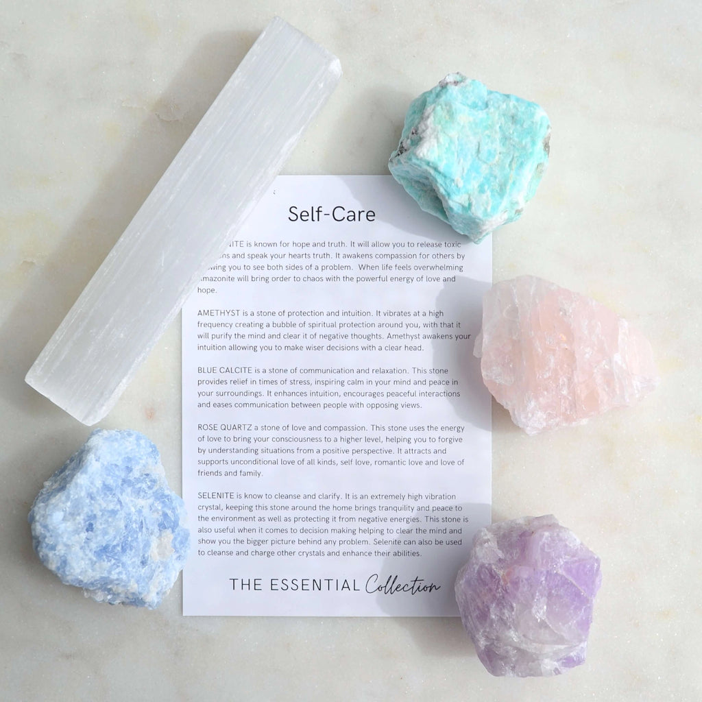 Self-Care Raw Crystal Kit