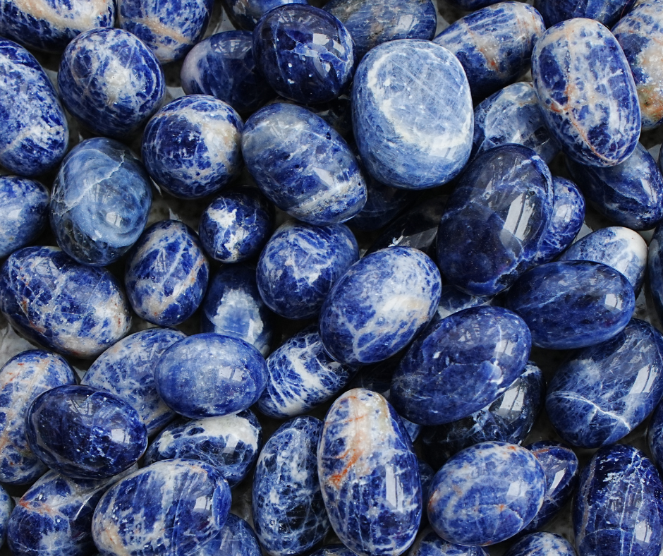 Sodalite Tumble Stone | Crystal Cartel
