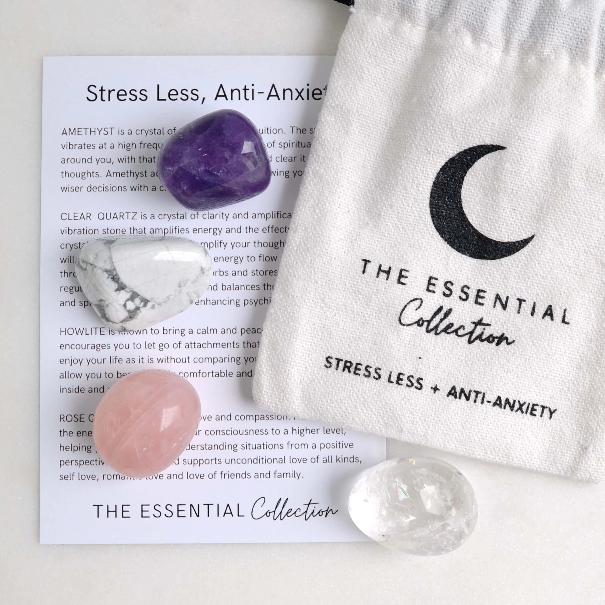 Stress Less, Anti-Anxiety Crystal Kit
