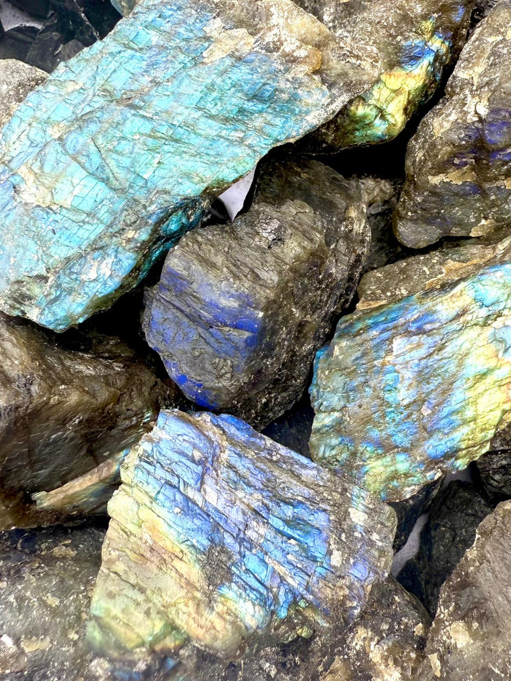 Labradorite Crystal – Stone of Magic for Intuition & Transformation - High Protection Stone - Raw Chunk