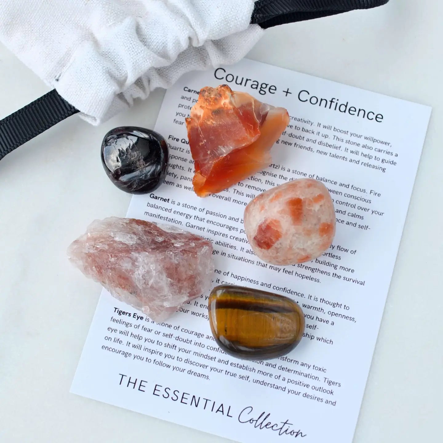 Courage + Confidence Crystal Kit