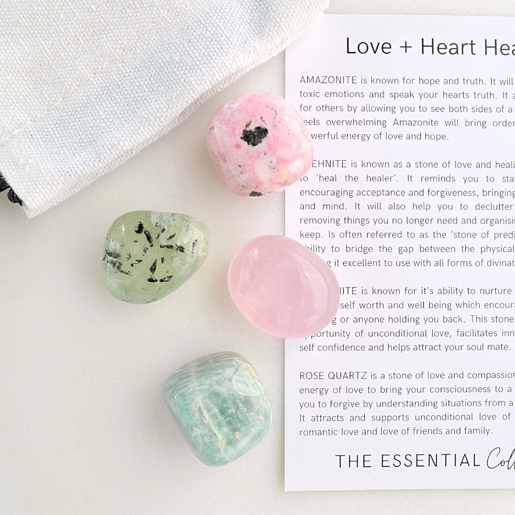 Love + Heart Healing Crystal Kit