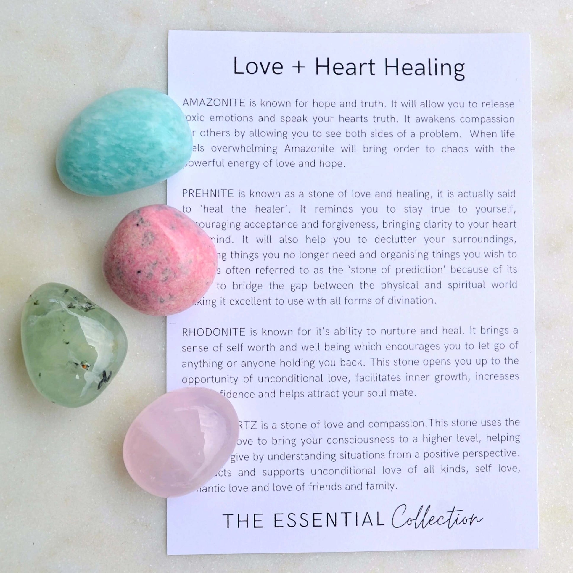 Love + Heart Healing Crystal Kit