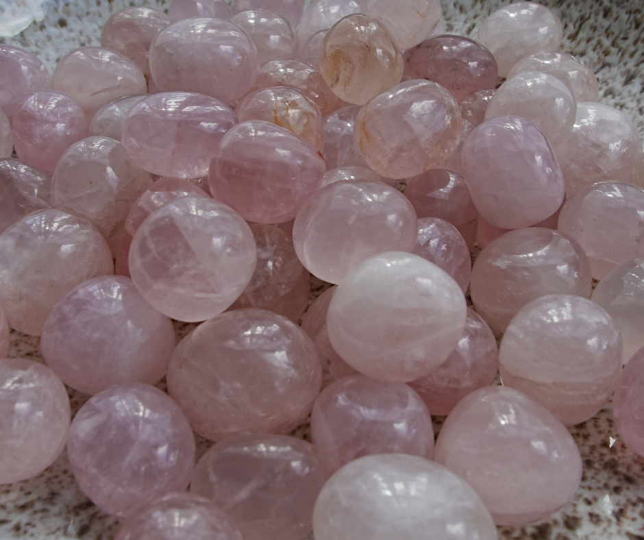 Rose Quartz Tumble | Crystal Cartel