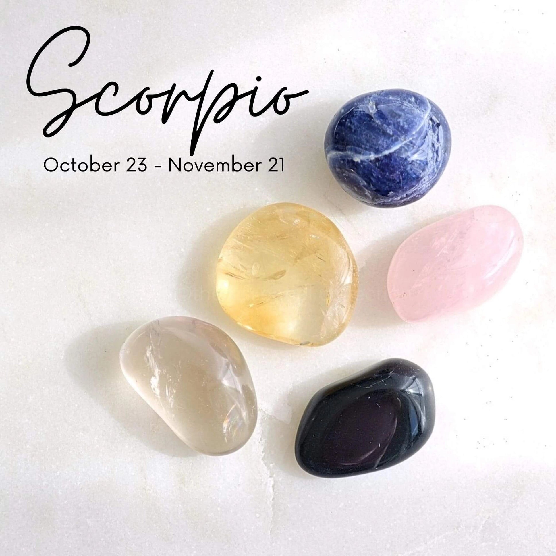 Scorpio Crystal Kit | by The Essential Collection